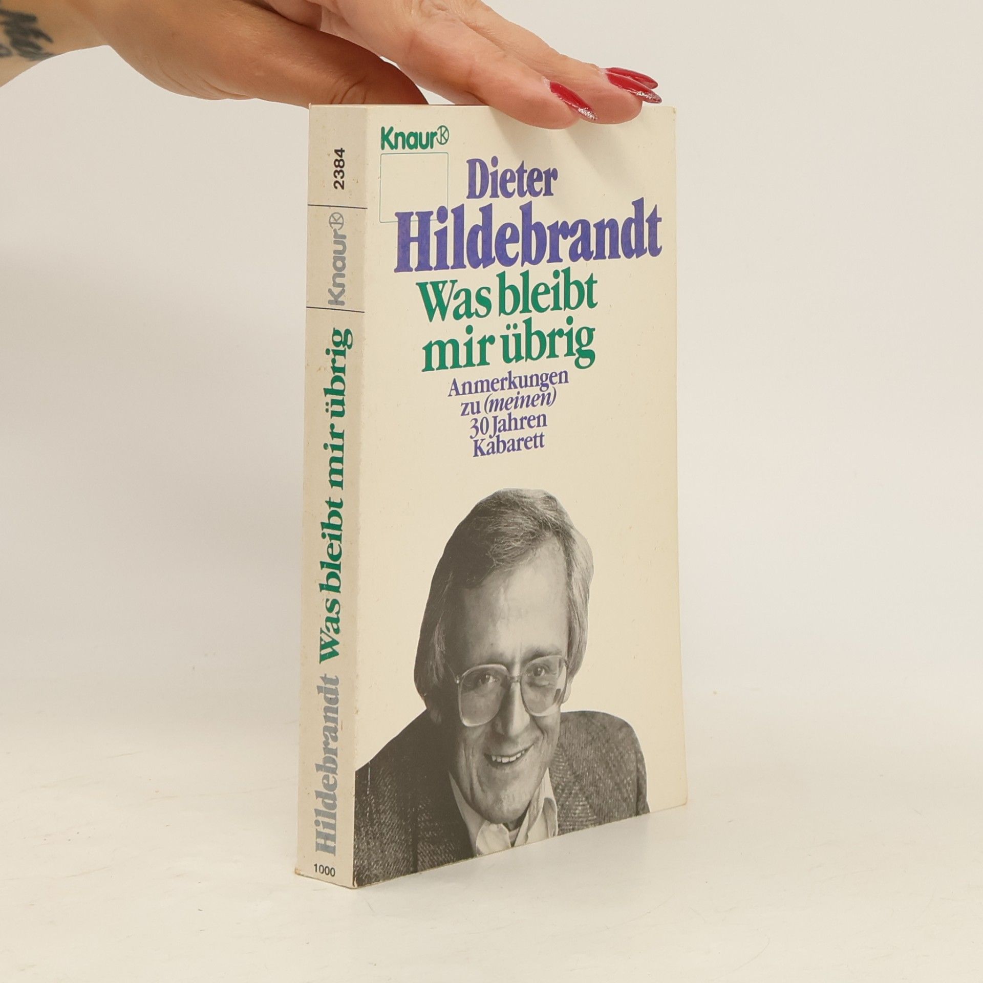 Dieter Hildebrandt Was bleibt mir übrig
