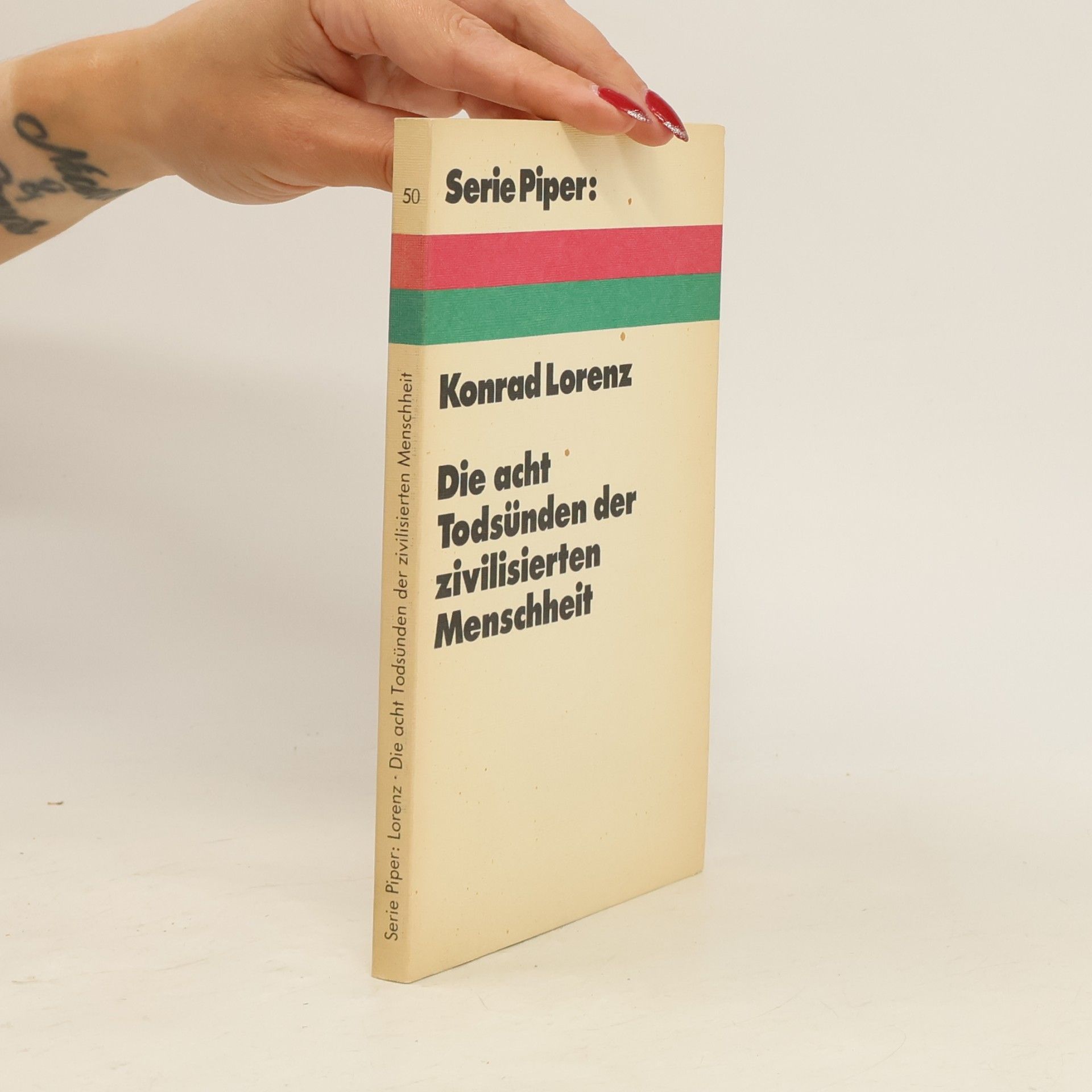 Konrad Lorenz Die acht Todsünden der zivilisierten Menschheit
