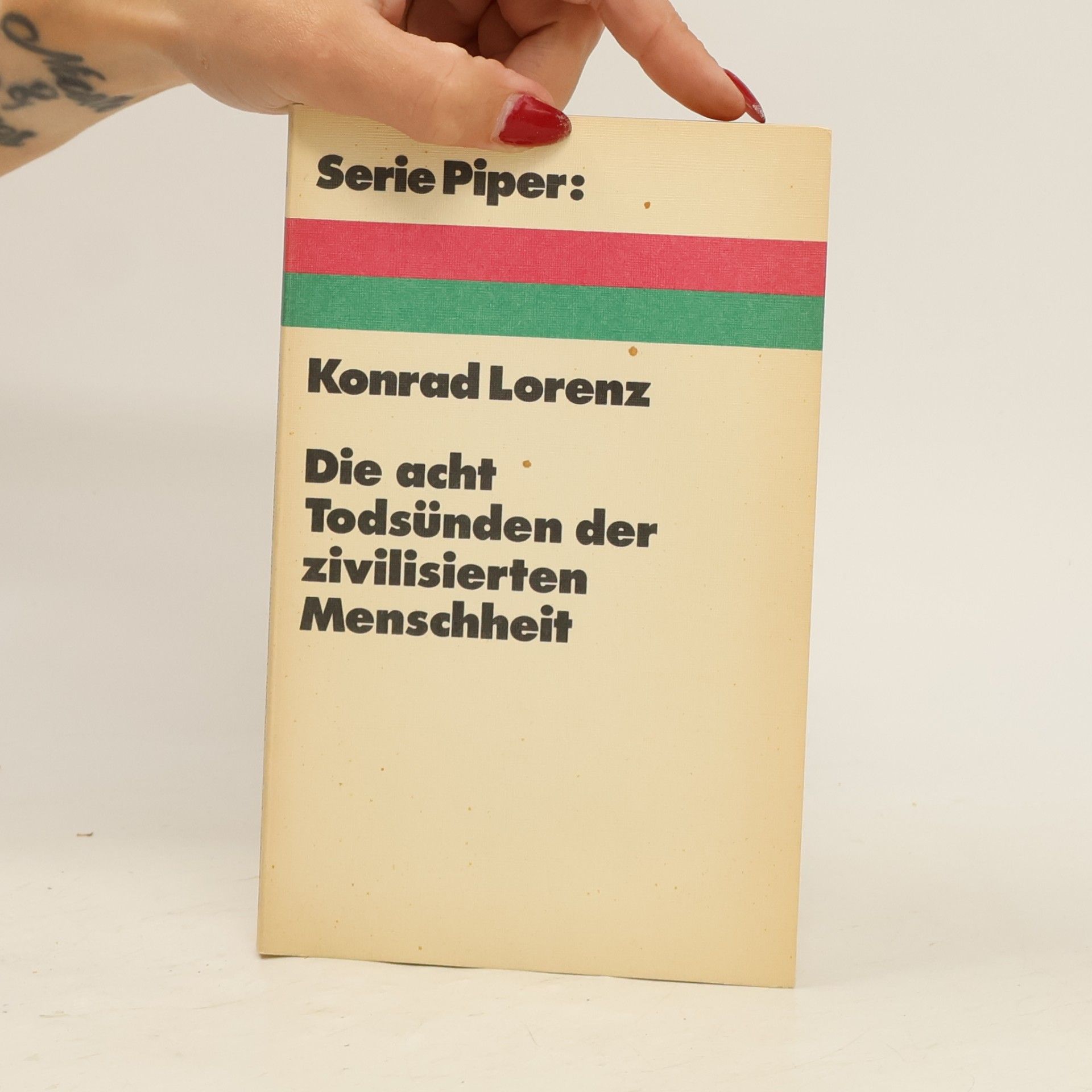 Konrad Lorenz Die acht Todsünden der zivilisierten Menschheit