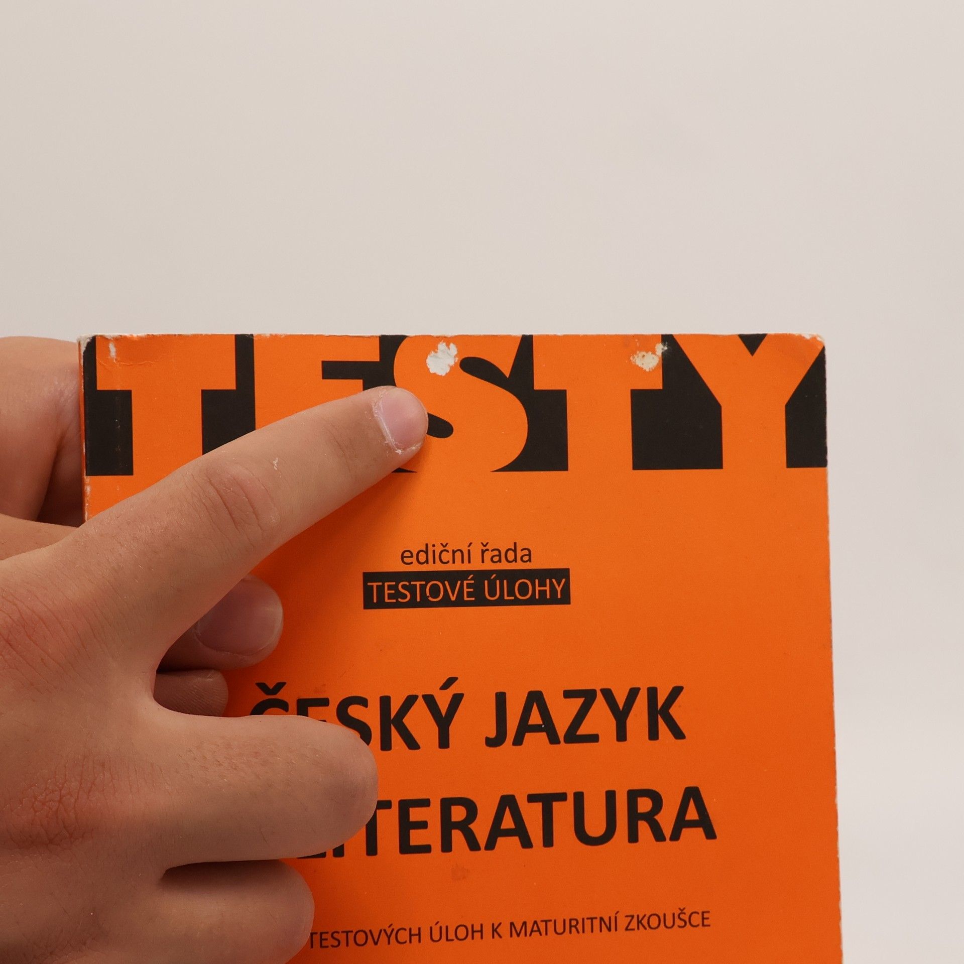 František Brož Český jazyk a literatura: Sbírka testových úloh k maturitní zkoušce