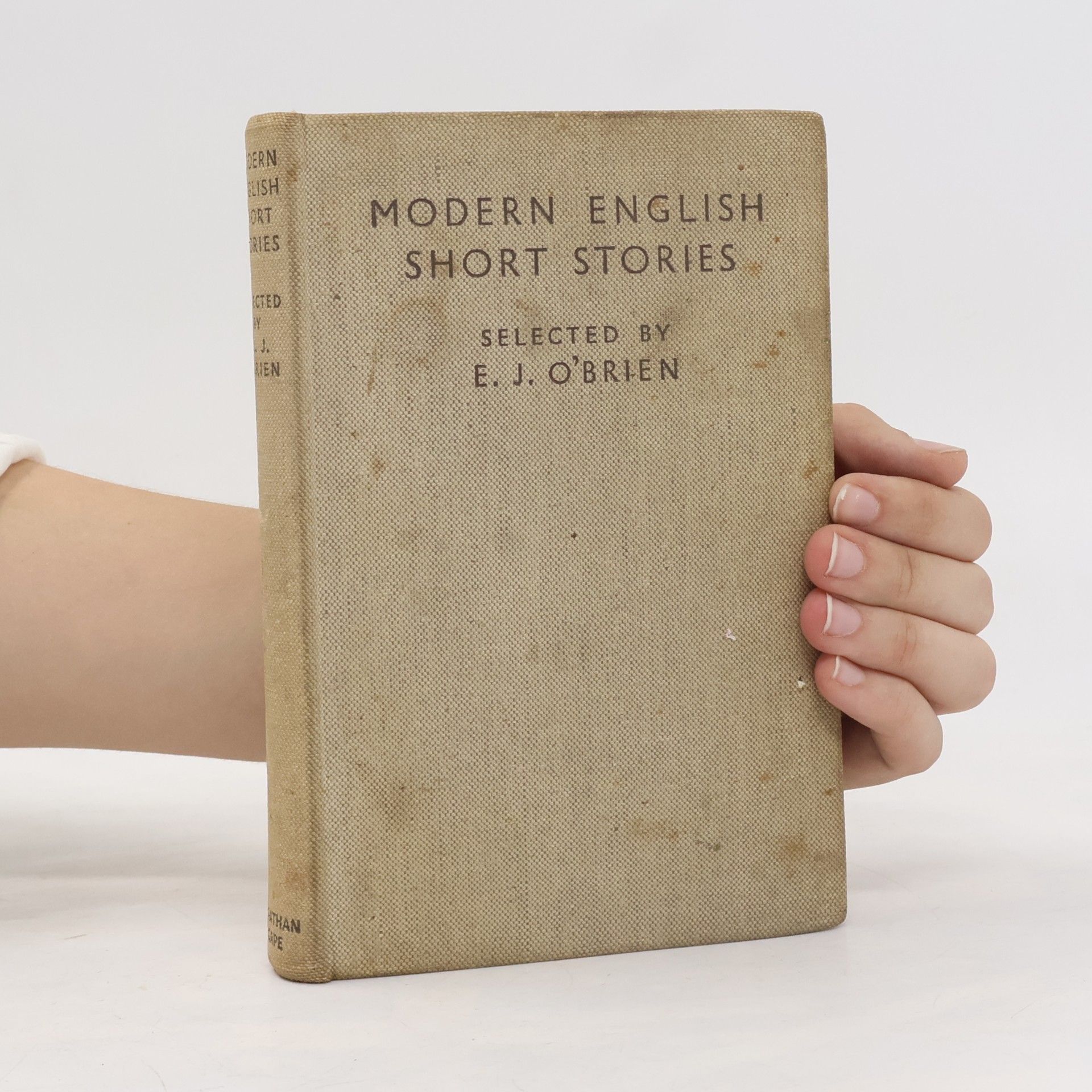 E. J. O'Brien Modern English Short Stories
