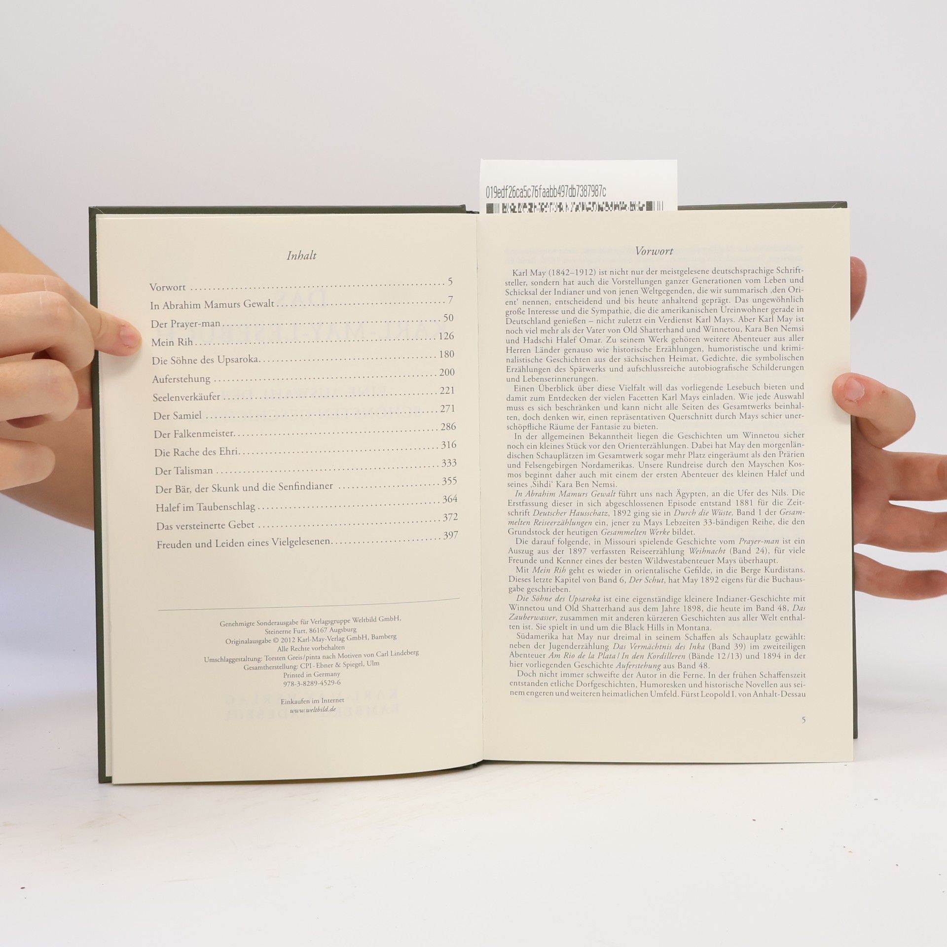 Karl May Das Karl-May-Lesebuch