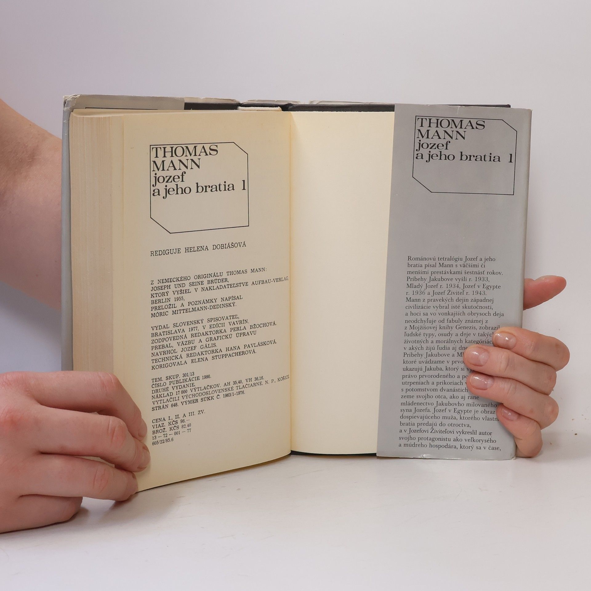 Thomas Mann Jozef a jeho bratia 1