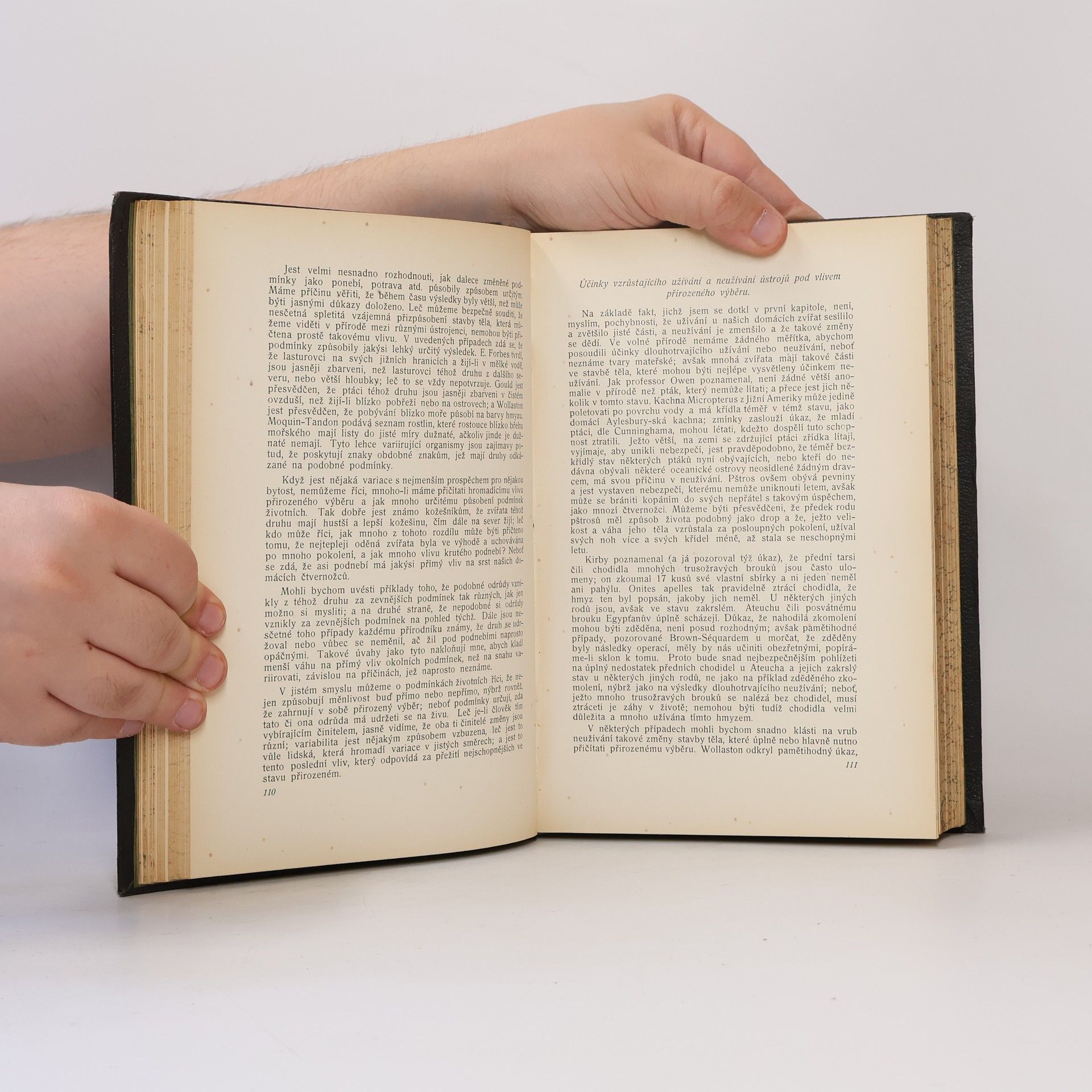 Charles Darwin O vzniku druhů přirozeným výběrem čili zachováním vhodných odrůd v boji o život