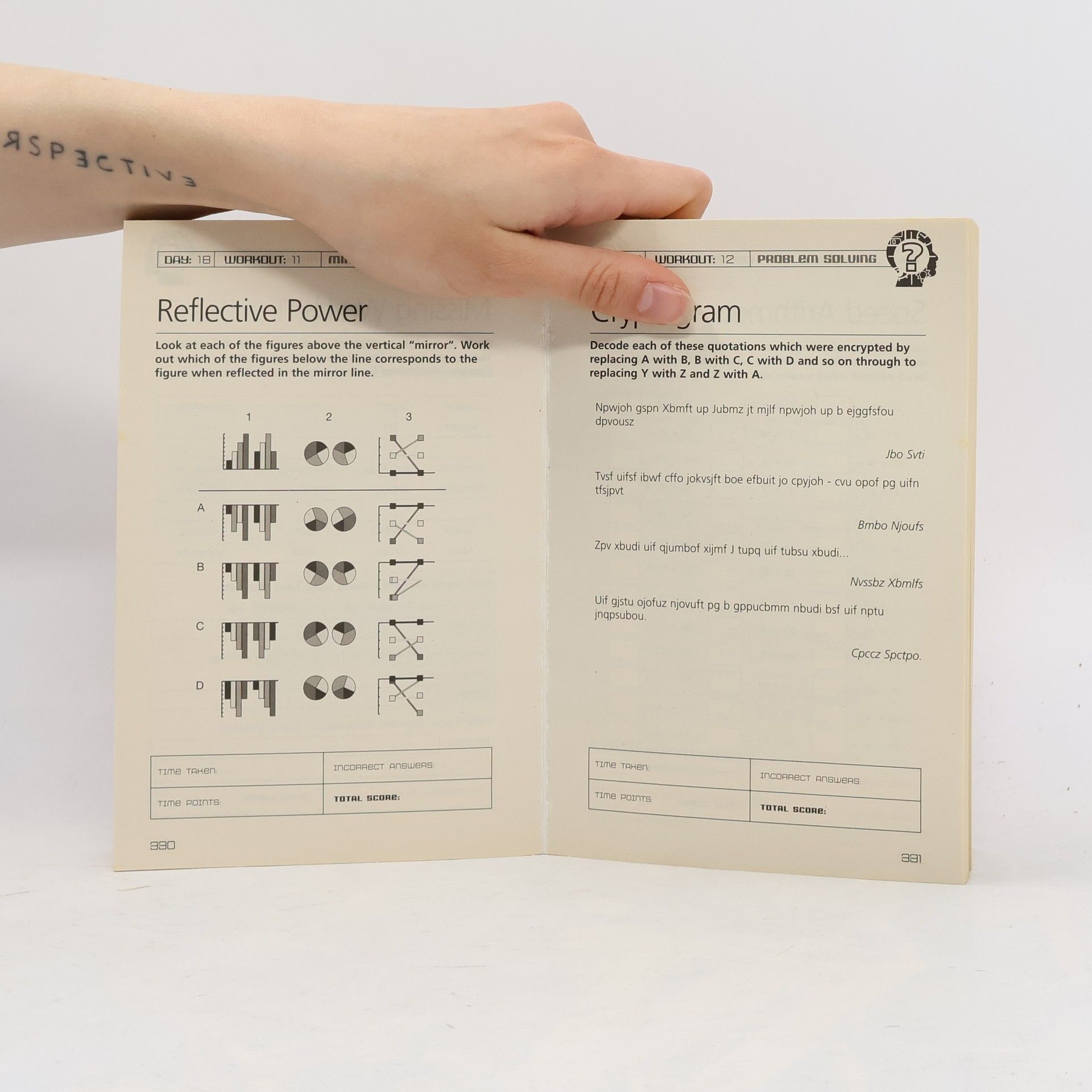 Gareth Moore The mammoth book of brain workouts