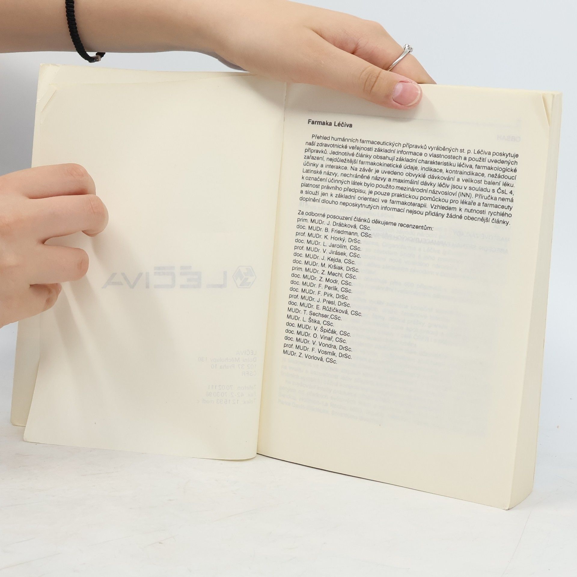 Autorenkollektiv Vademecum. Léčiva 1992