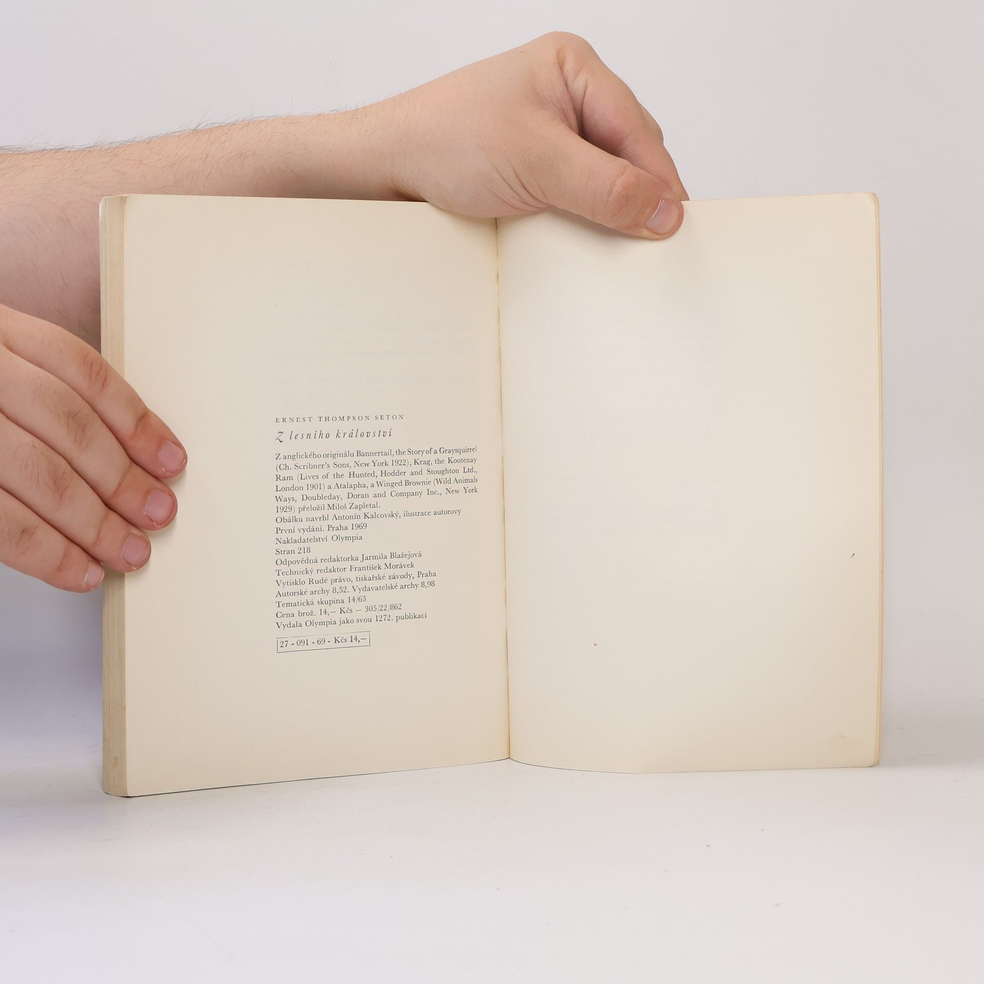 Ernest Thompson Seton Z lesního království