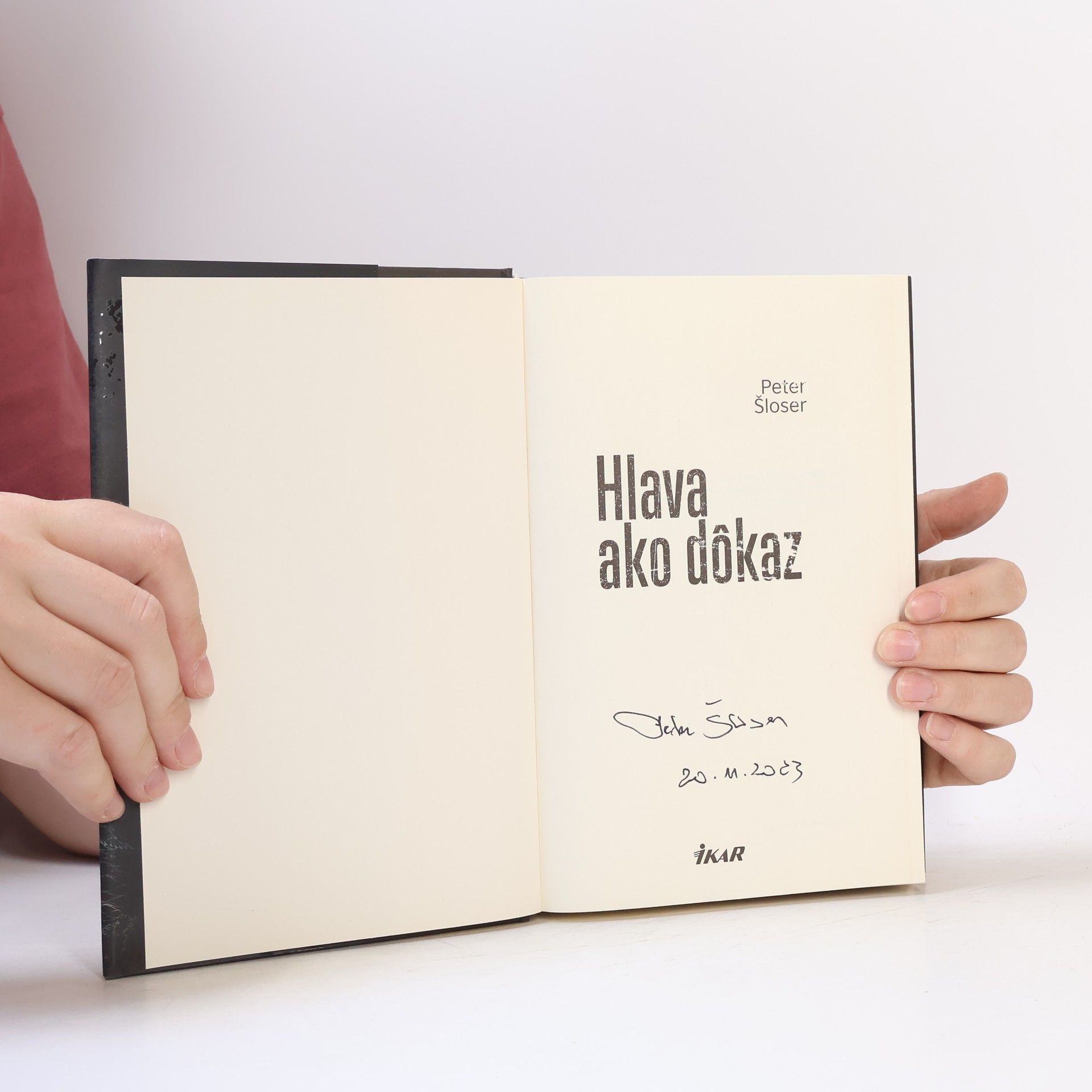 Peter Šloser Hlava ako dôkaz