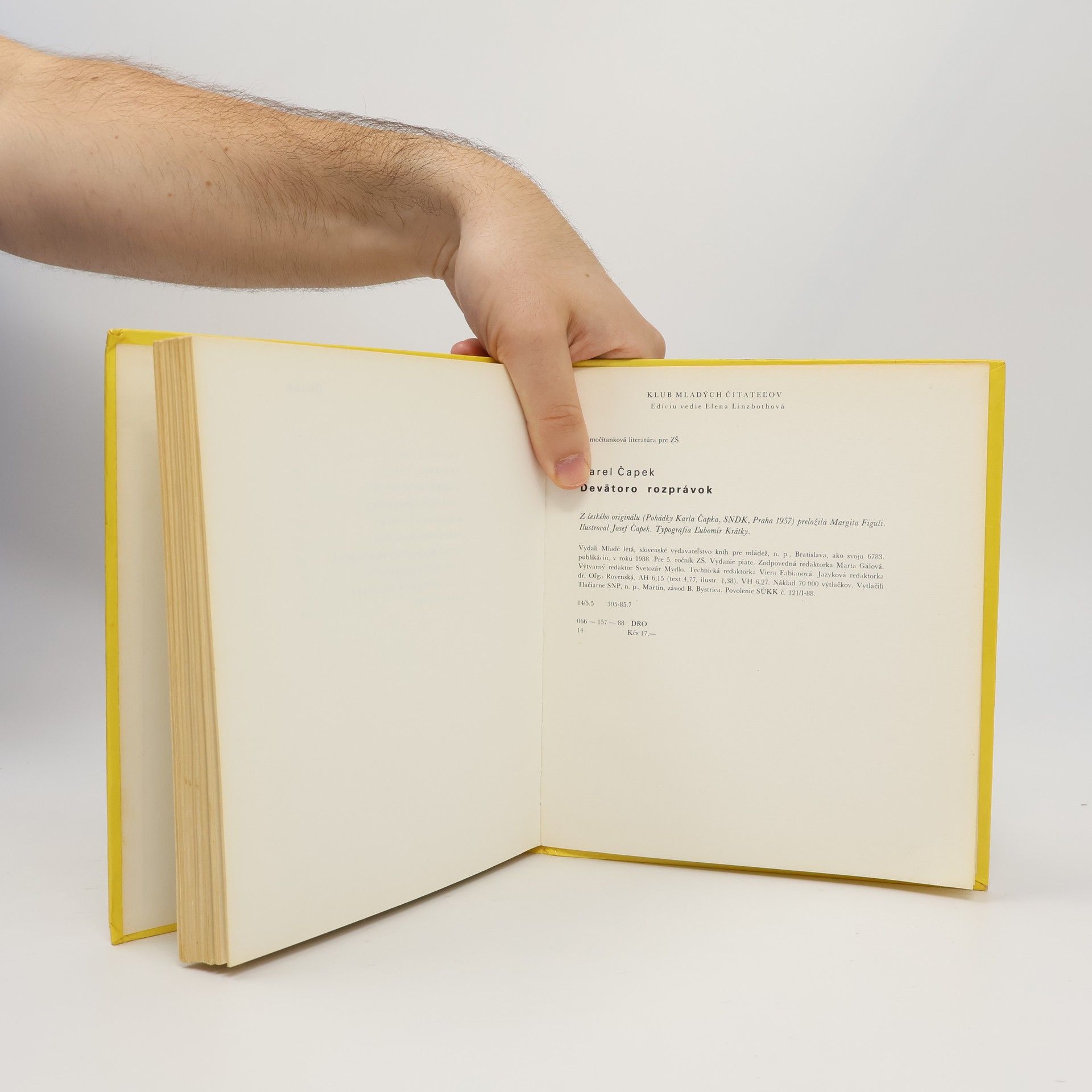 Karel Čapek Devätoro rozprávok