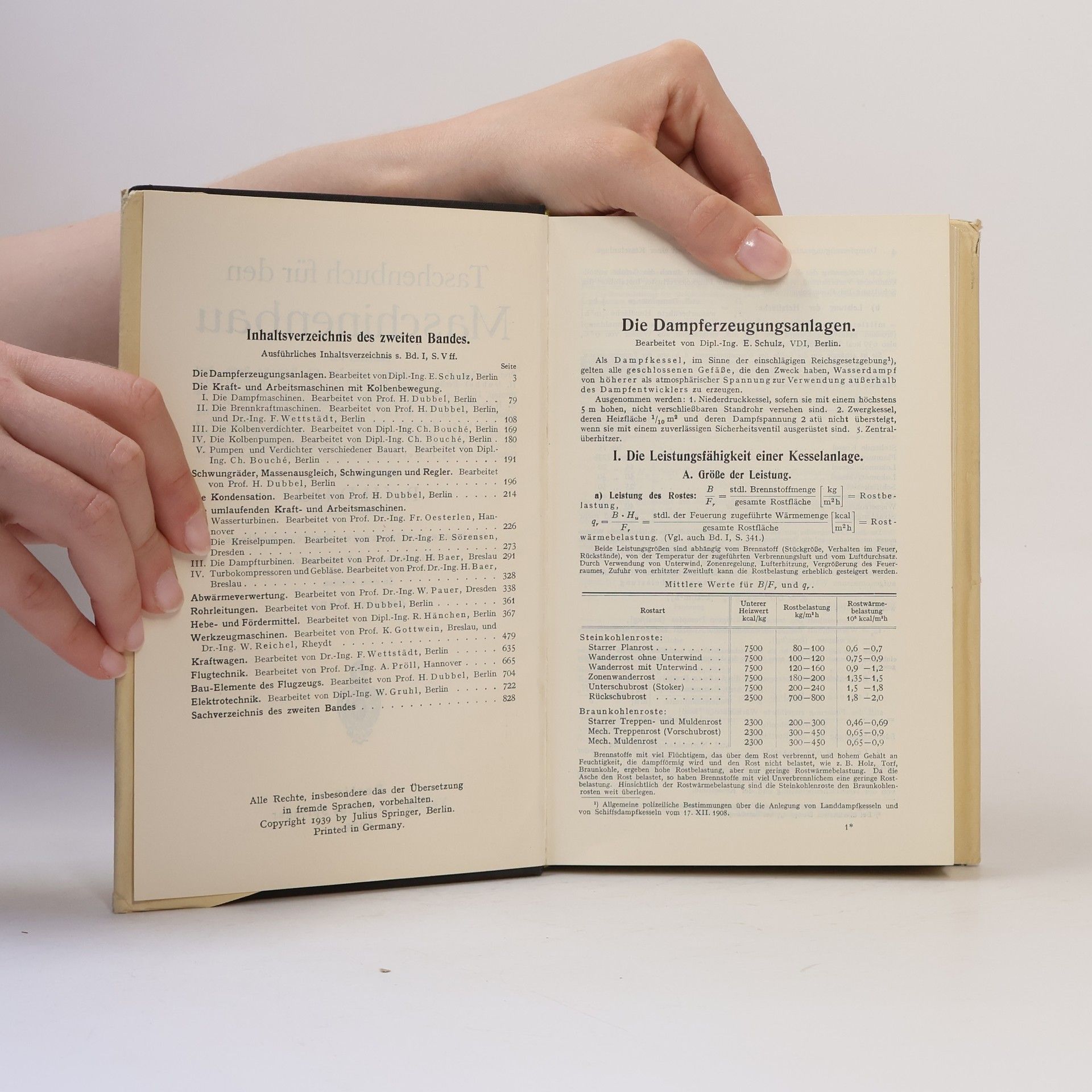 Heinrich Dubbel Taschenbuch für den Maschinenbau. Band 2