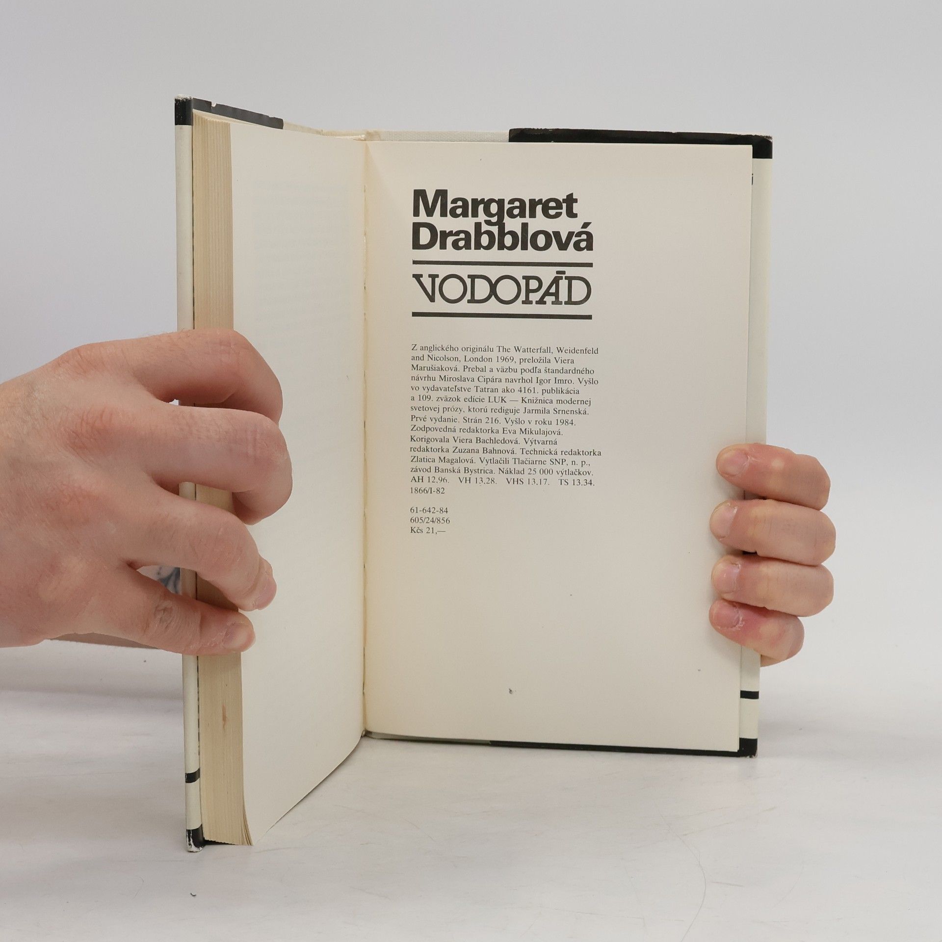 Margaret Drabble Vodopád