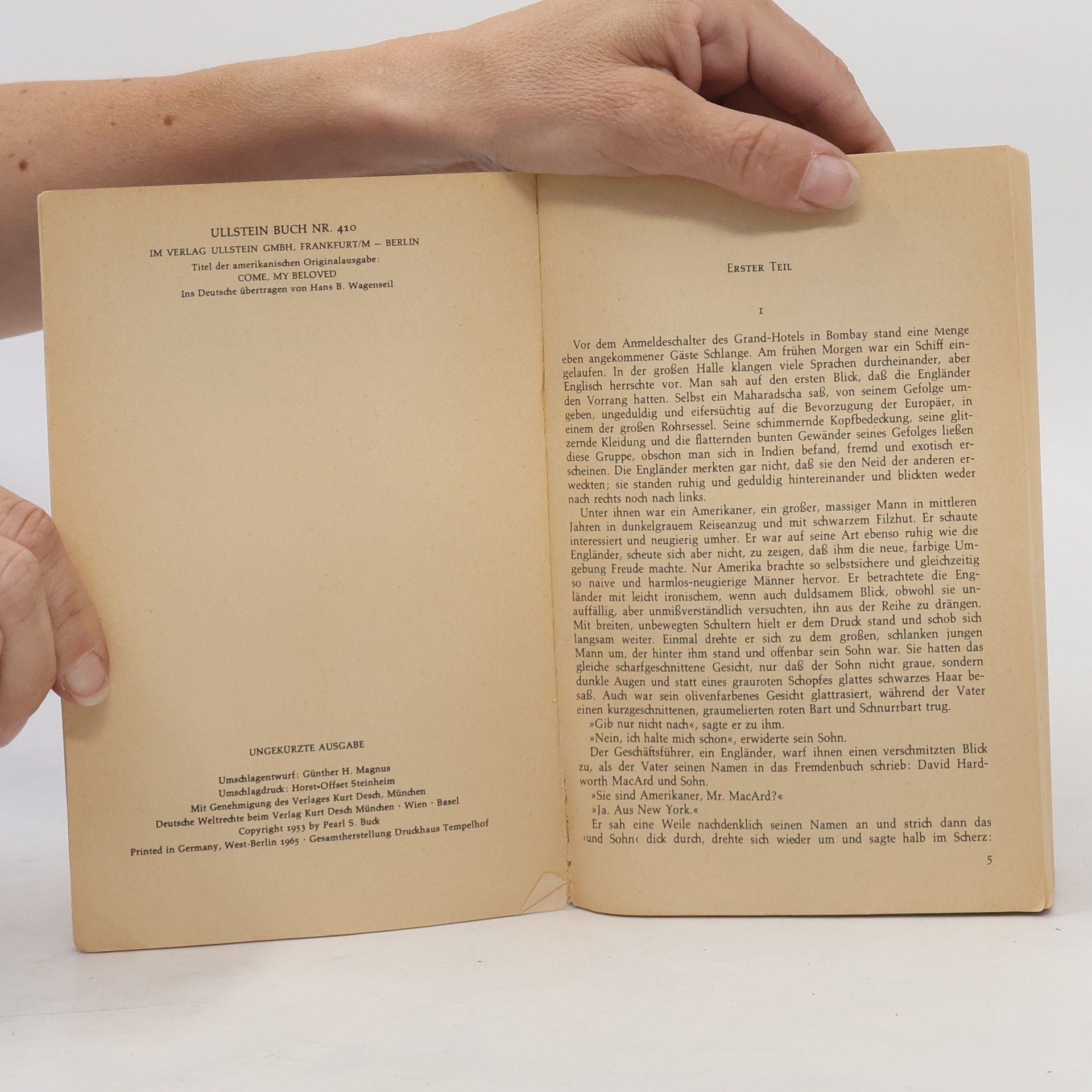 Pearl S. Buck Und fänden die Liebe nicht