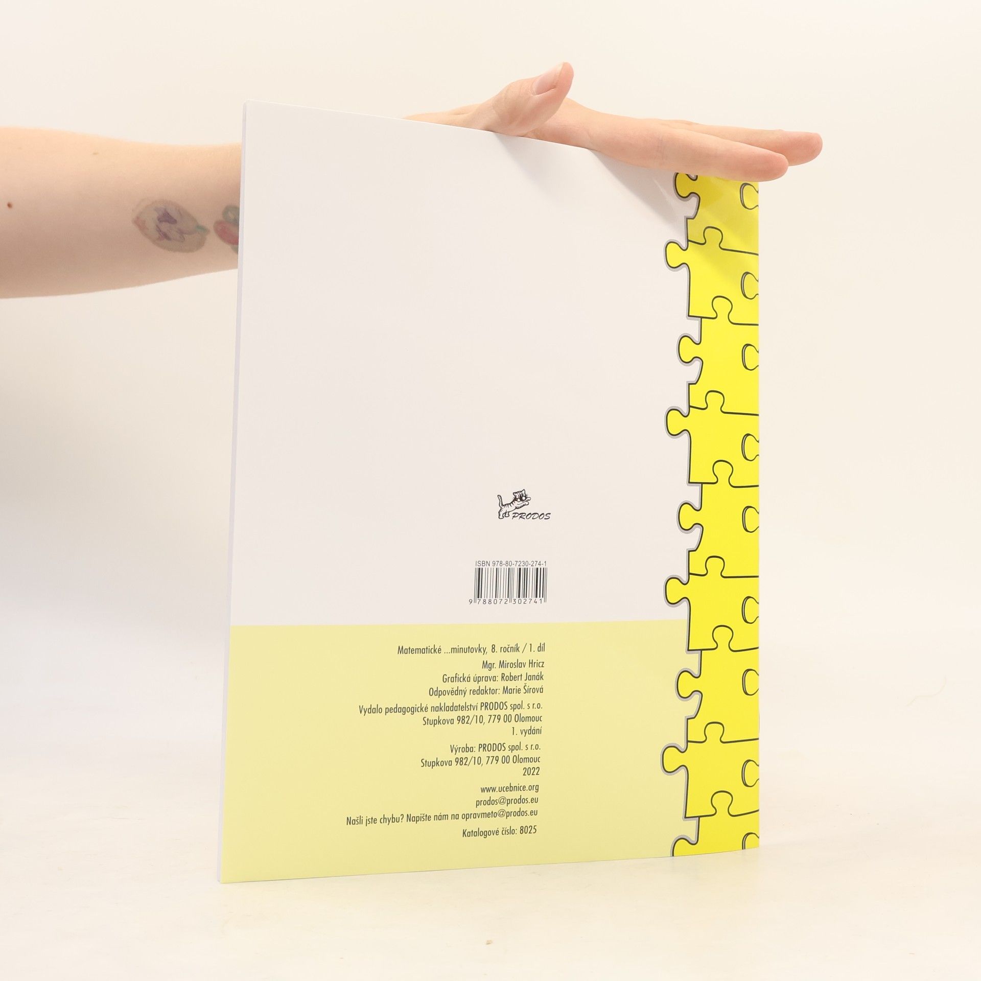 Miroslav Hricz Matematické ...minutovky 8. ročník – 1. díl