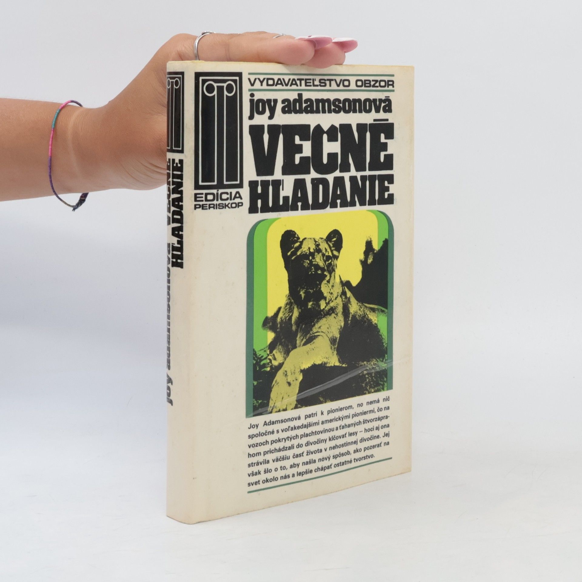 Joy Adamson Večné hľadanie