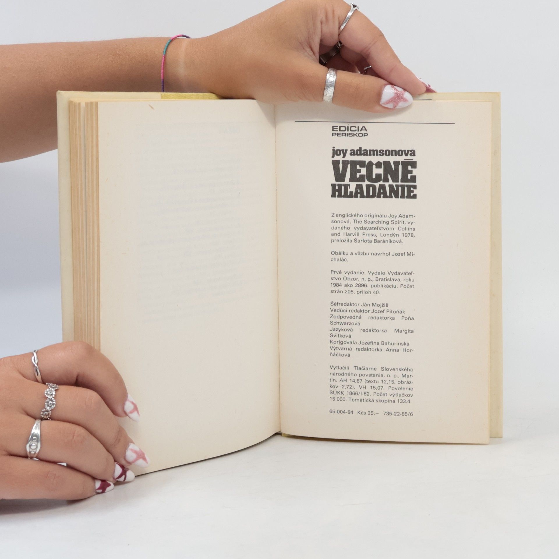 Joy Adamson Večné hľadanie