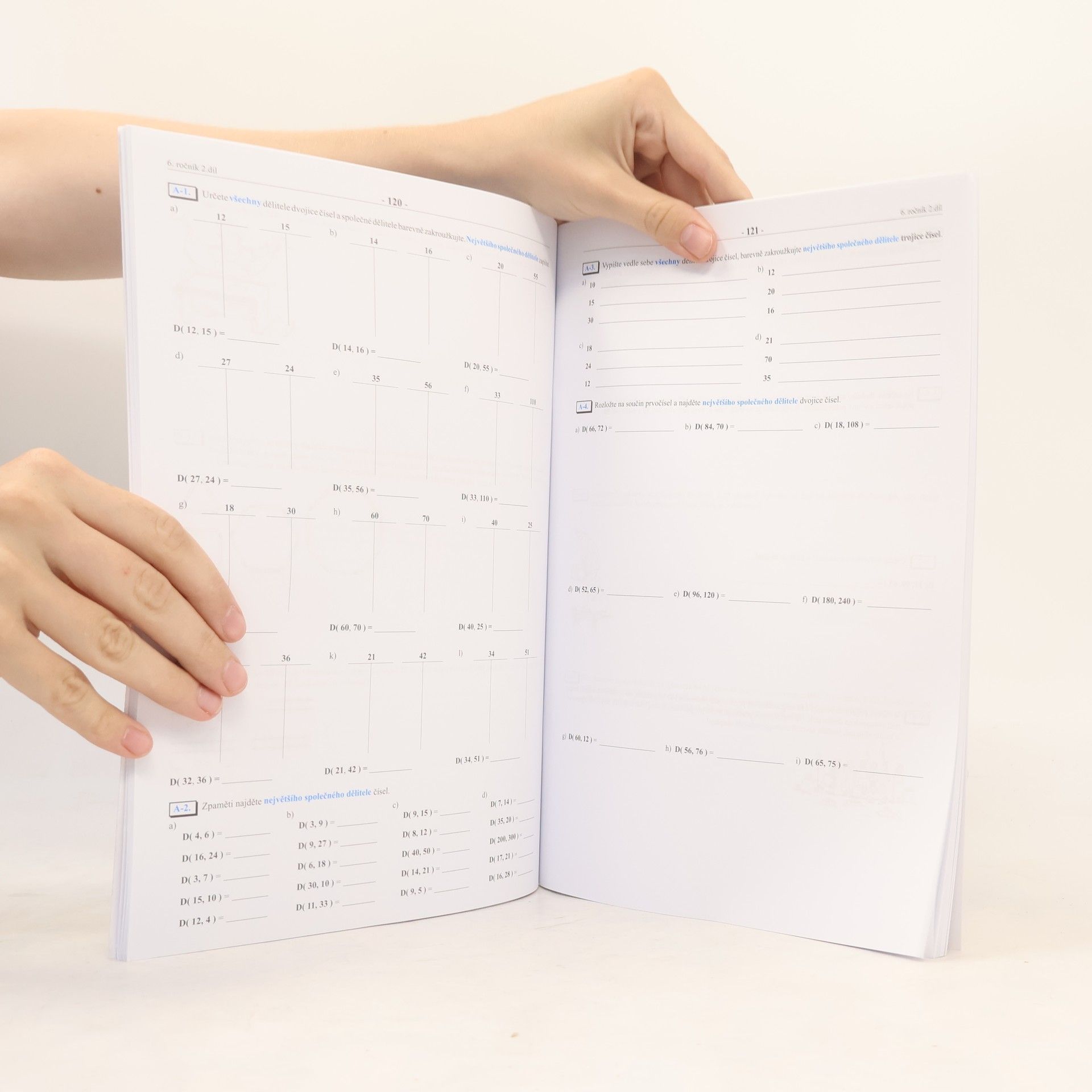 Kolektiv autorů Matematika. 6.ročník 2.díl