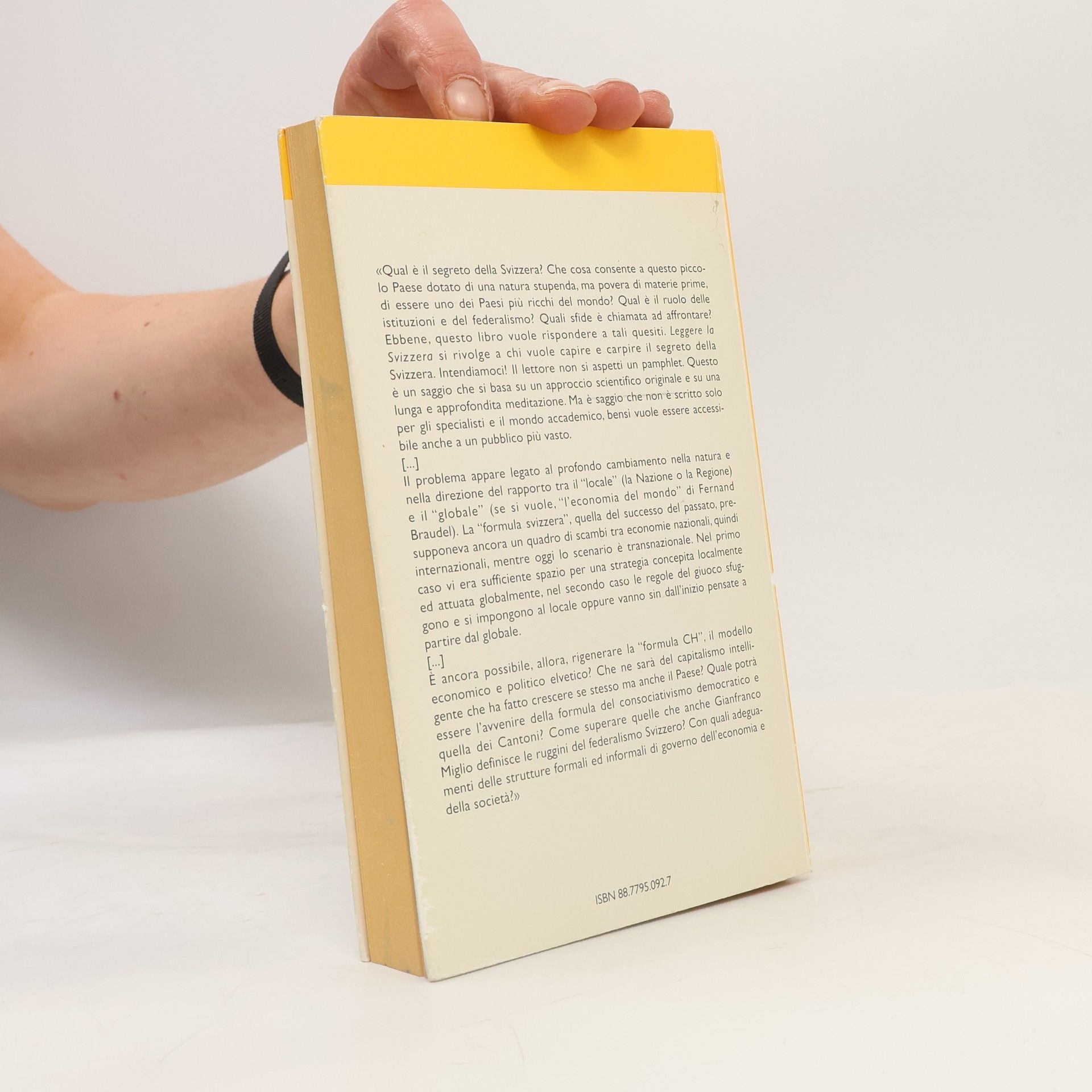 Remigio Ratti Attualità e studi: Leggere la Svizzera
