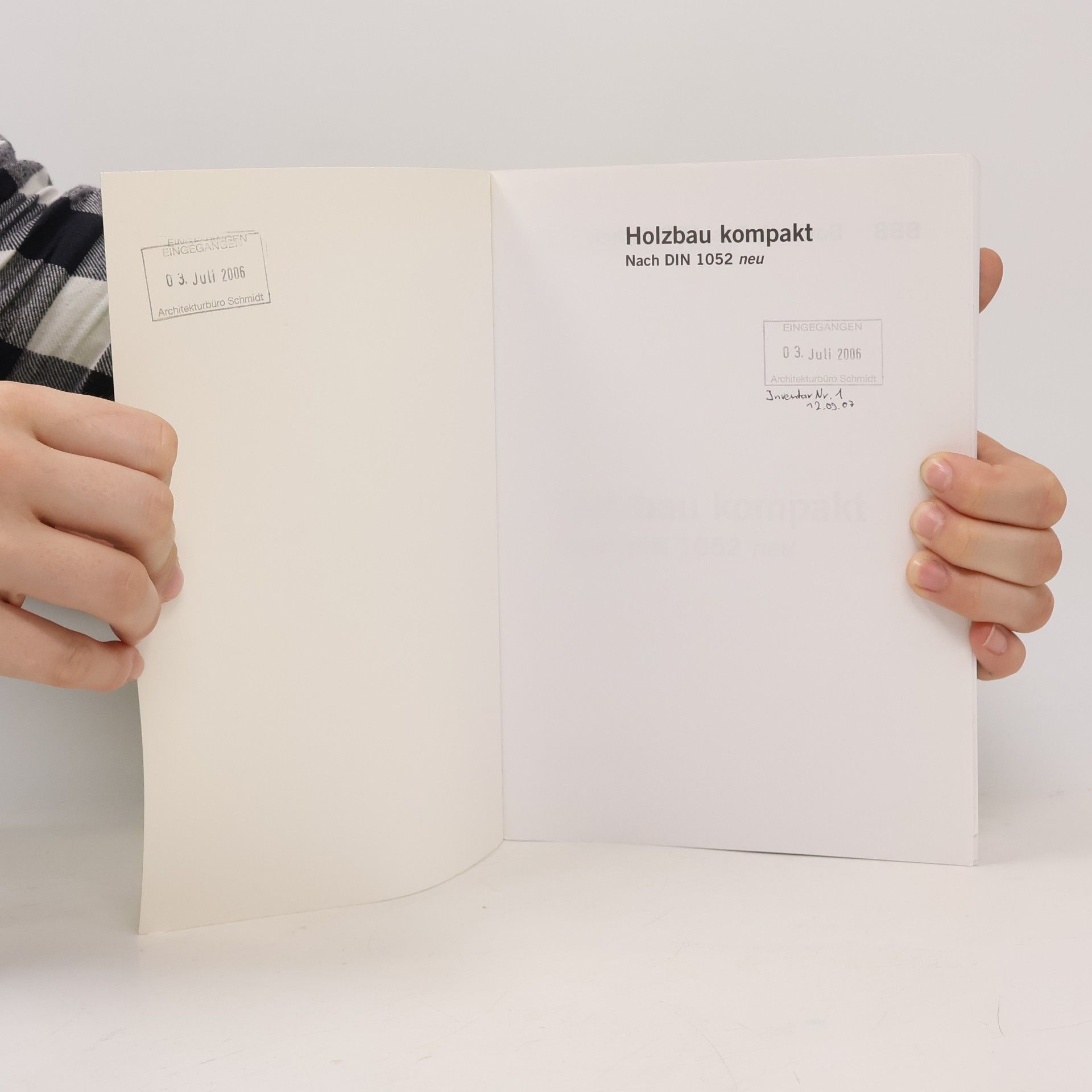 Günter Steck BBB Bauwerk-Basis-Bibliothek: Holzbau kompakt
