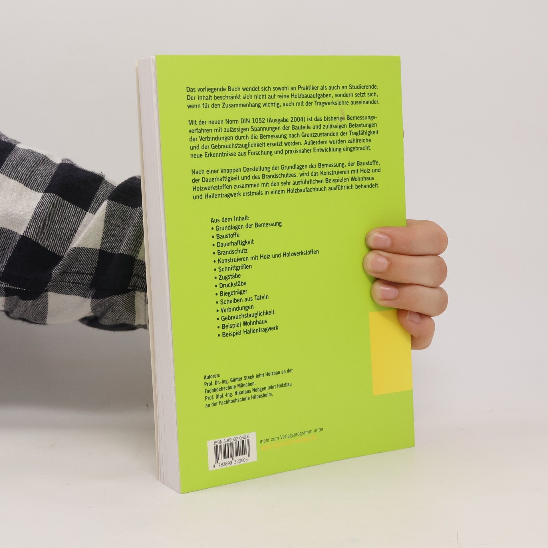 Günter Steck BBB Bauwerk-Basis-Bibliothek: Holzbau kompakt