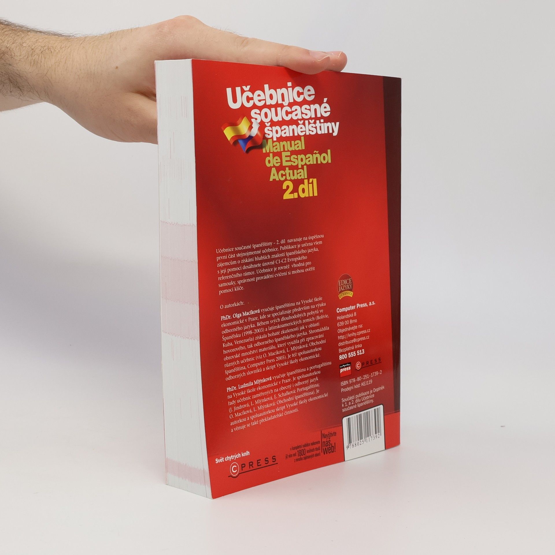 Olga Macíková Učebnice současné španělštiny. Manual de Español Actual 2