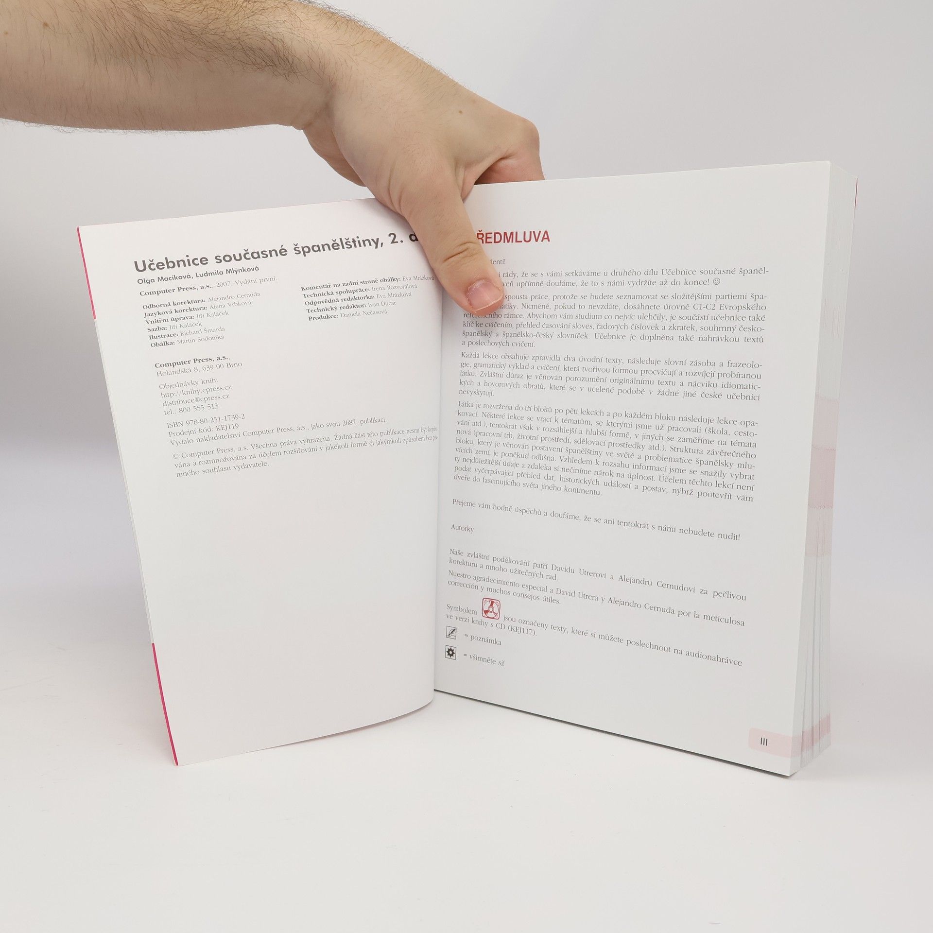 Olga Macíková Učebnice současné španělštiny. Manual de Español Actual 2