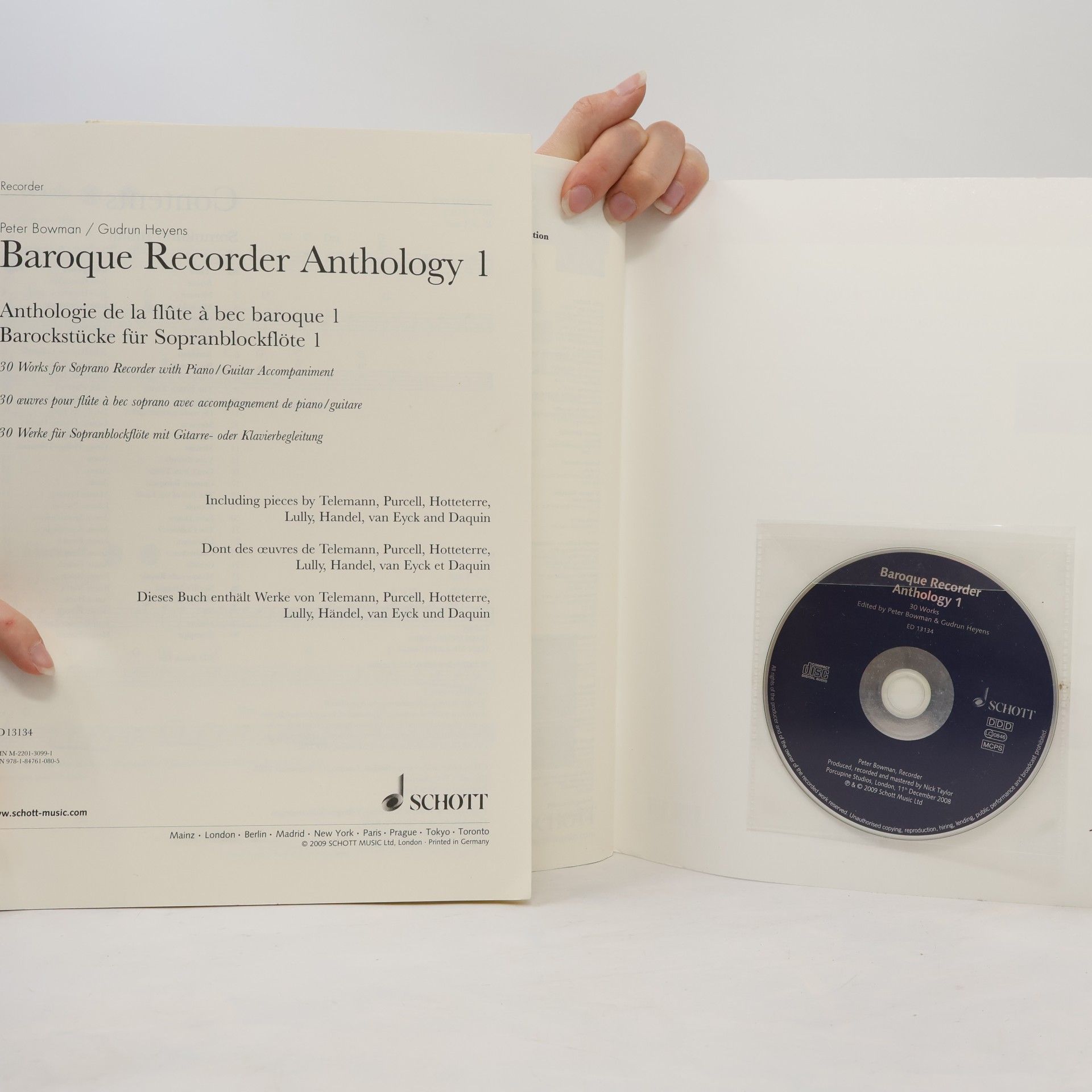 C. Paul Herfurth Baroque Recorder Anthology I
