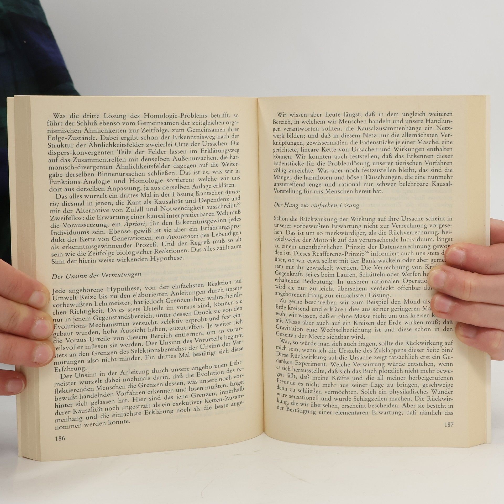 Rupert Riedl Biologie der Erkenntnis