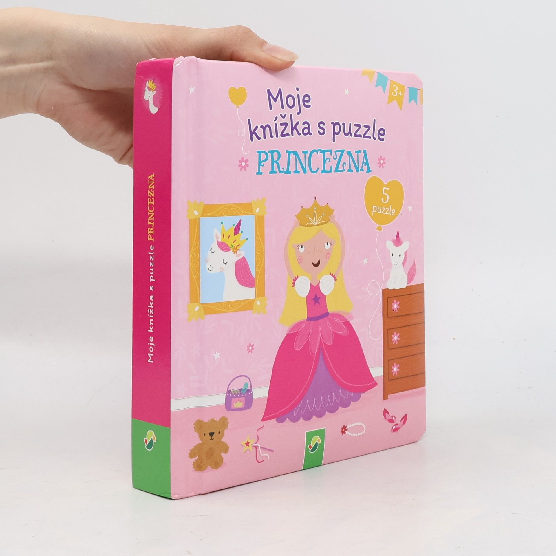 Kolektiv autorů Moje knížka s puzzla: Princezna