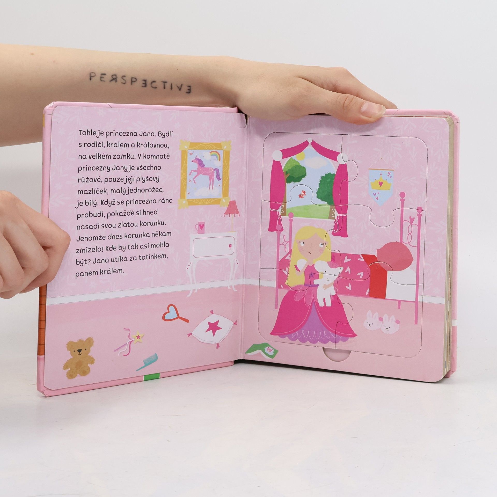 Kolektiv autorů Moje knížka s puzzla: Princezna