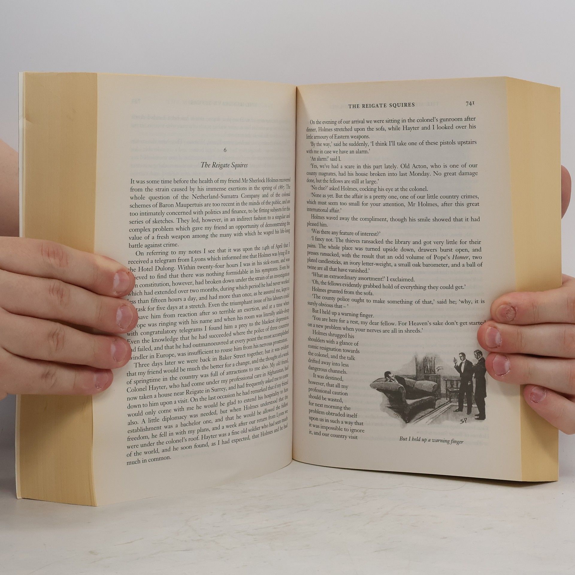 Arthur Conan Doyle The original illustrated 'Strand'. Sherlock Holmes