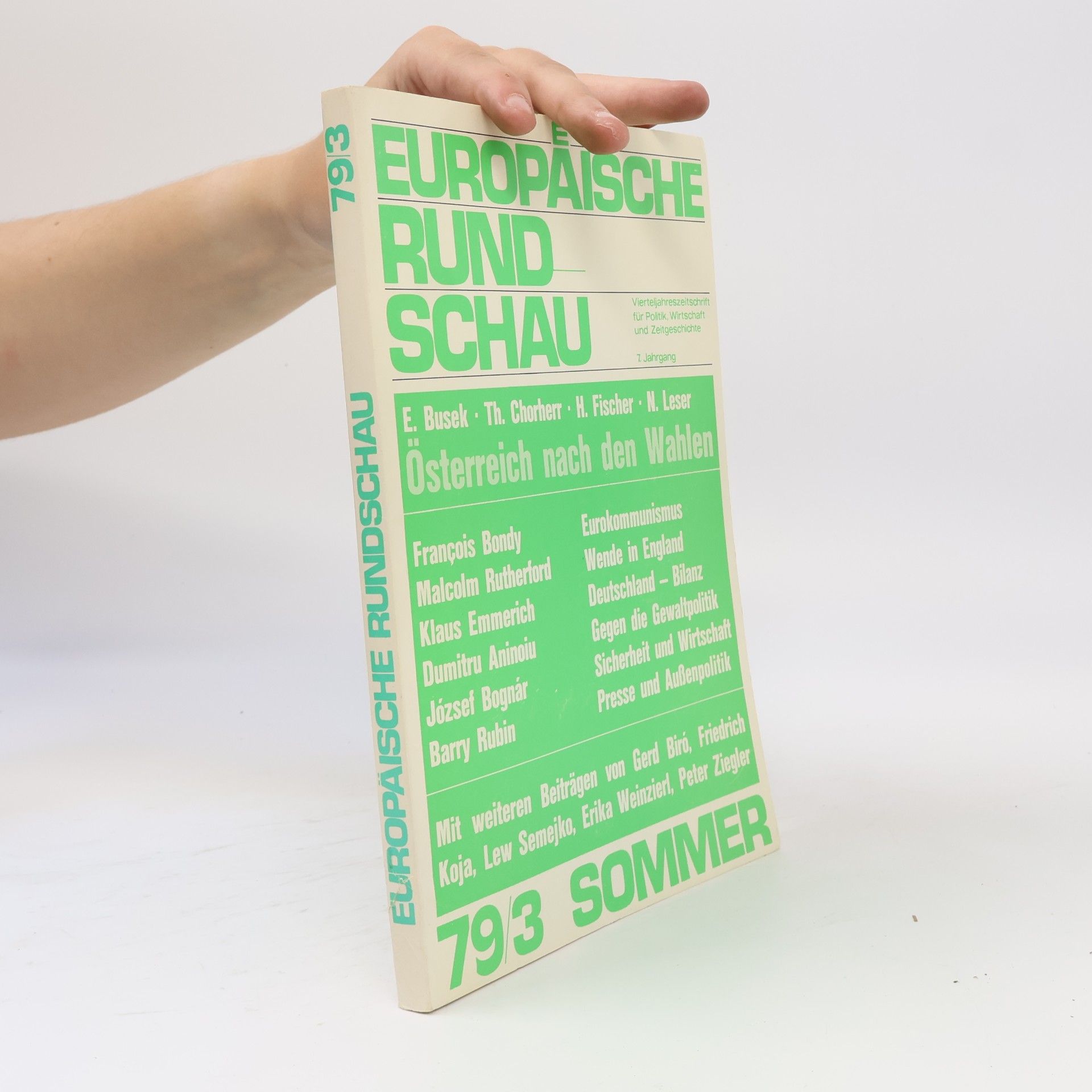 Europäische Rundschau 79/3