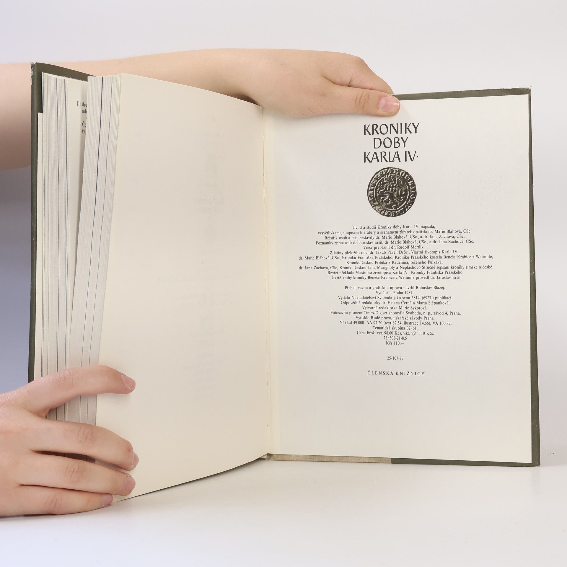 Various authors Kroniky doby Karla IV.