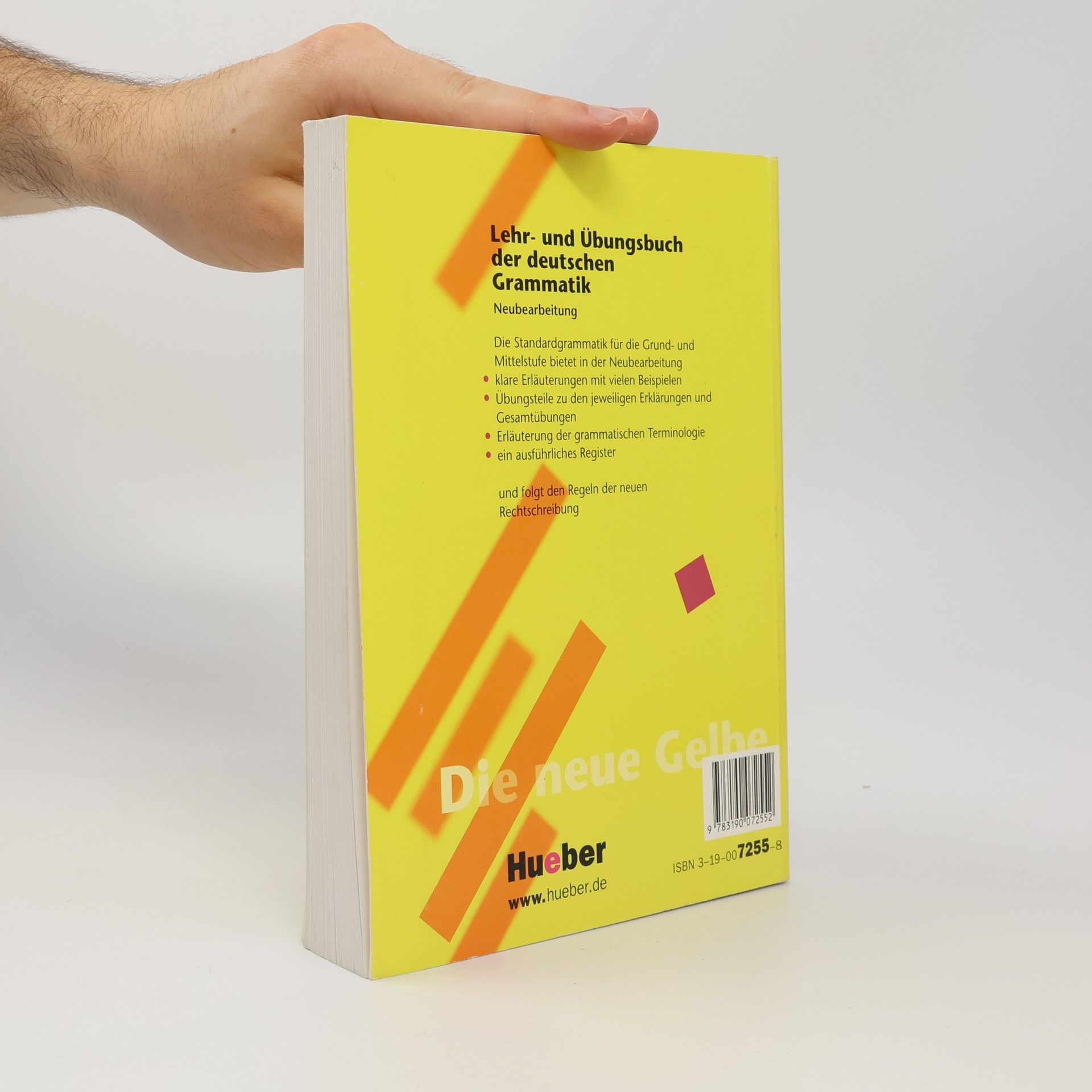 Hilke Dreyer Lehr- und Übungsbuch der deutschen Grammatik : Neuebearbeitung