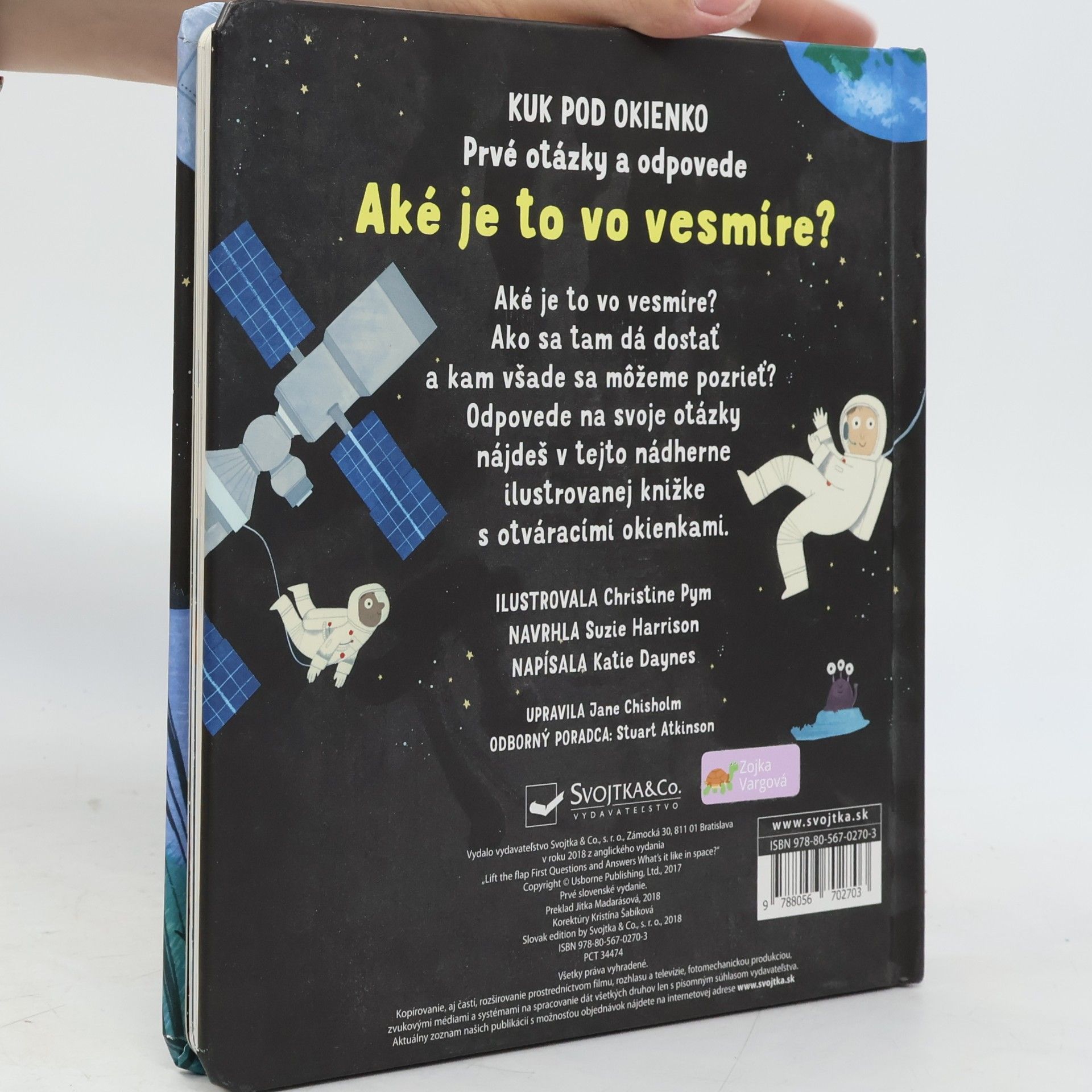 Katie Daynes Aké to je vo vesmíre?