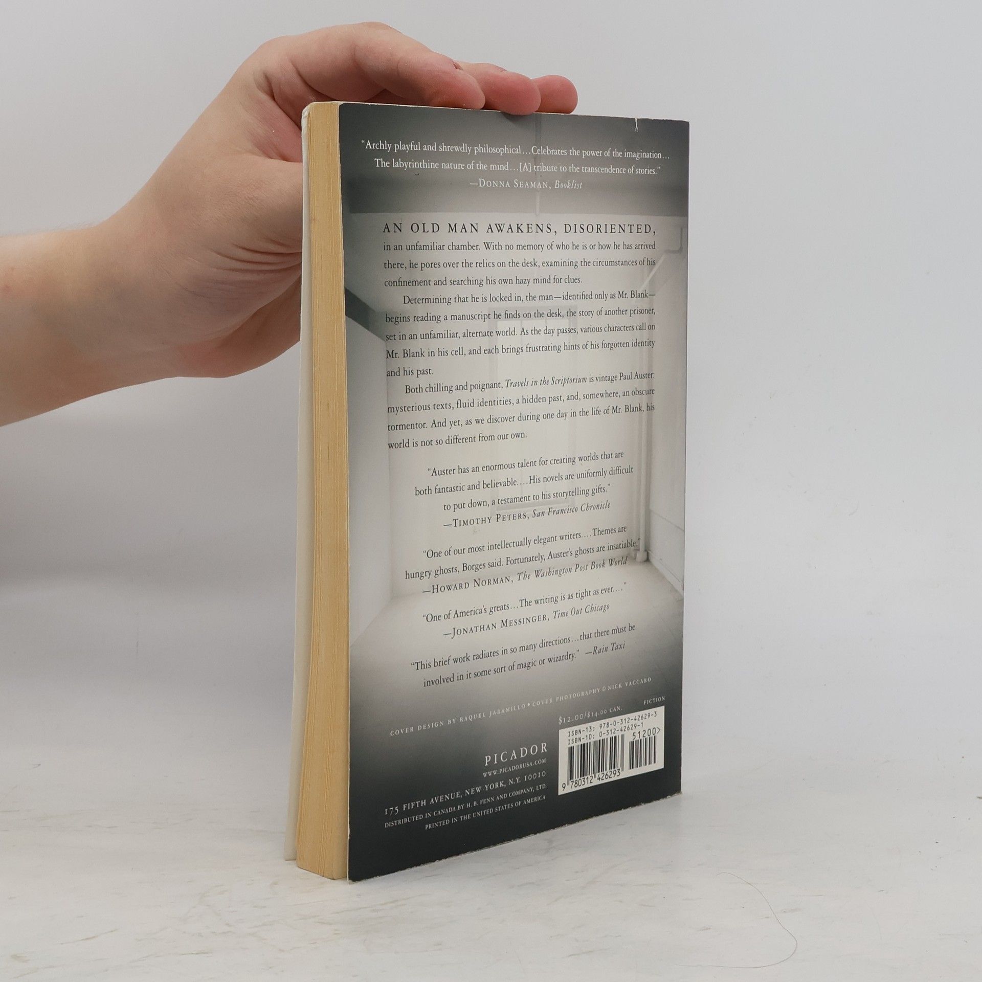Paul Auster Travels in the Scriptorium