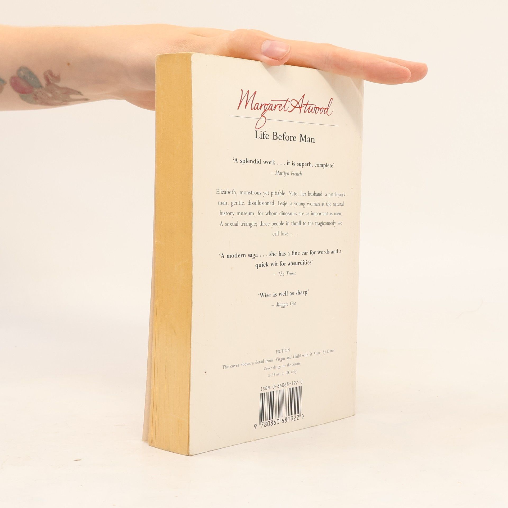 Margaret Atwood Life before man