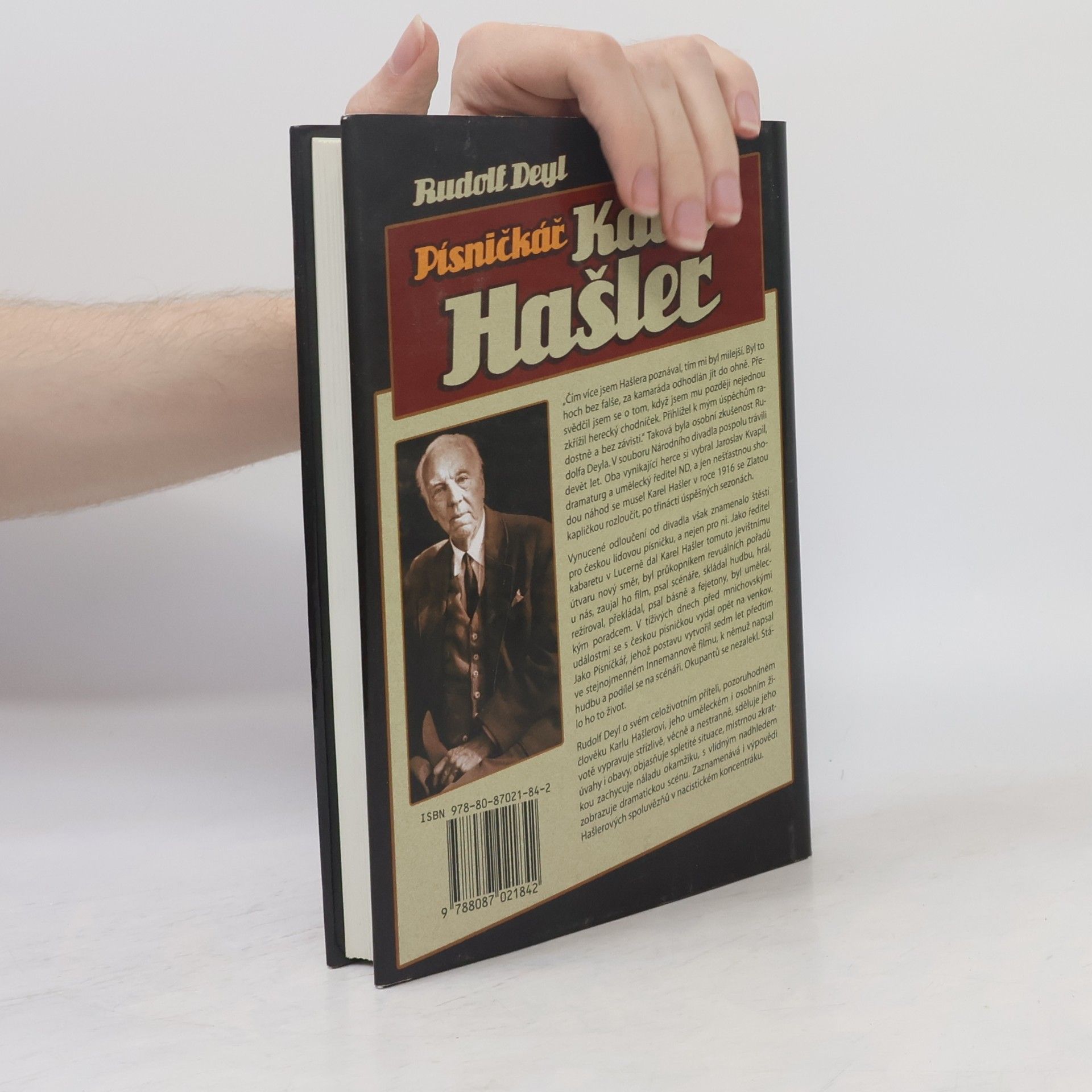 Rudolf Deyl Písničkář Karel Hašler