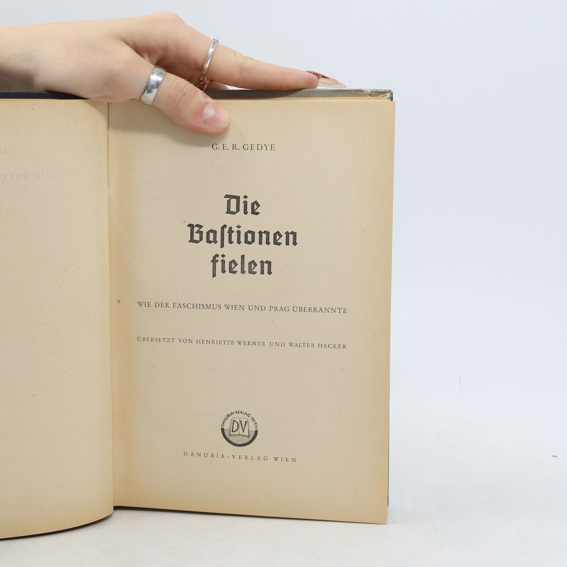 G. E. R. Gedye Die Bastionen fielen