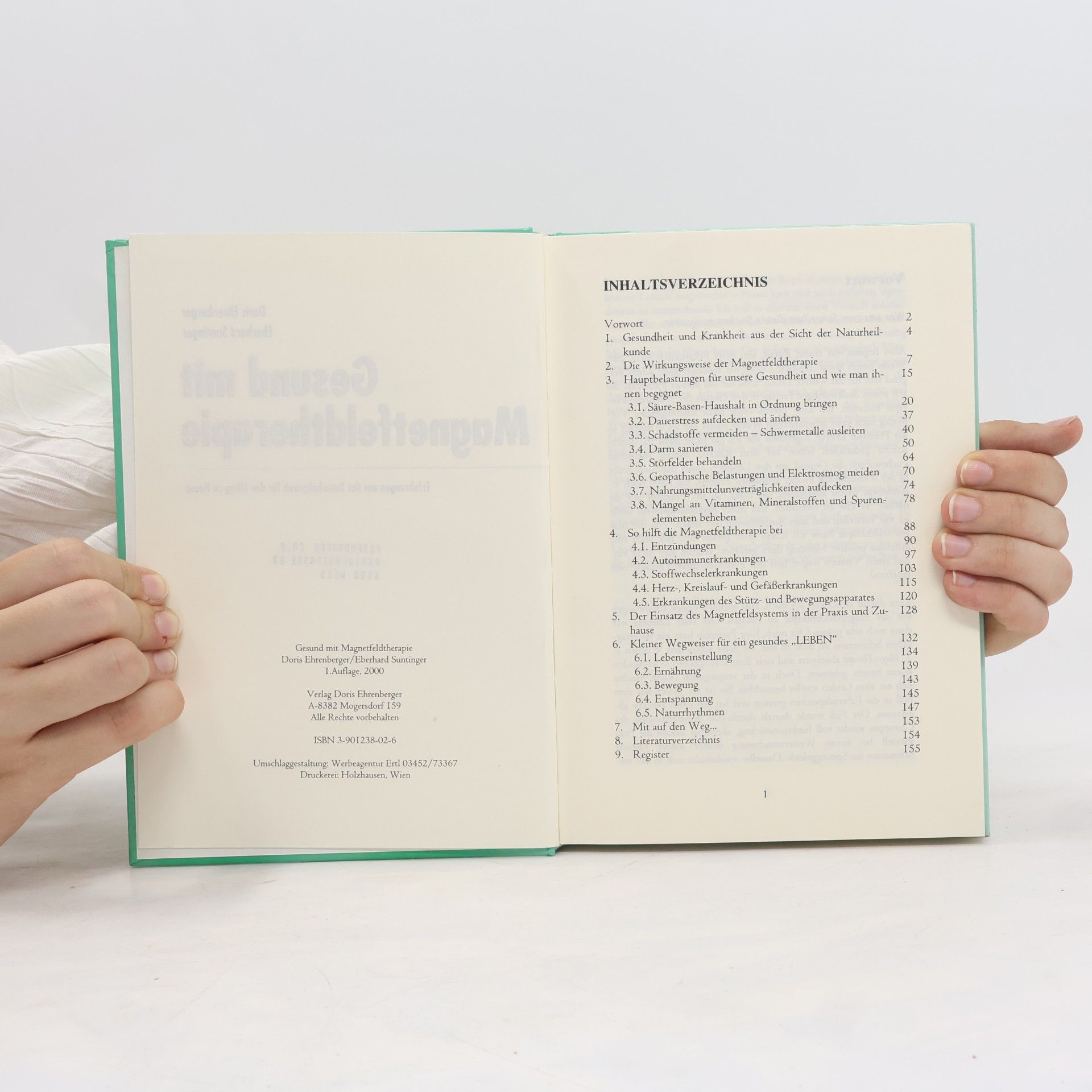 Doris Ehrenberger Gesund mit Magnetfeldtherapie
