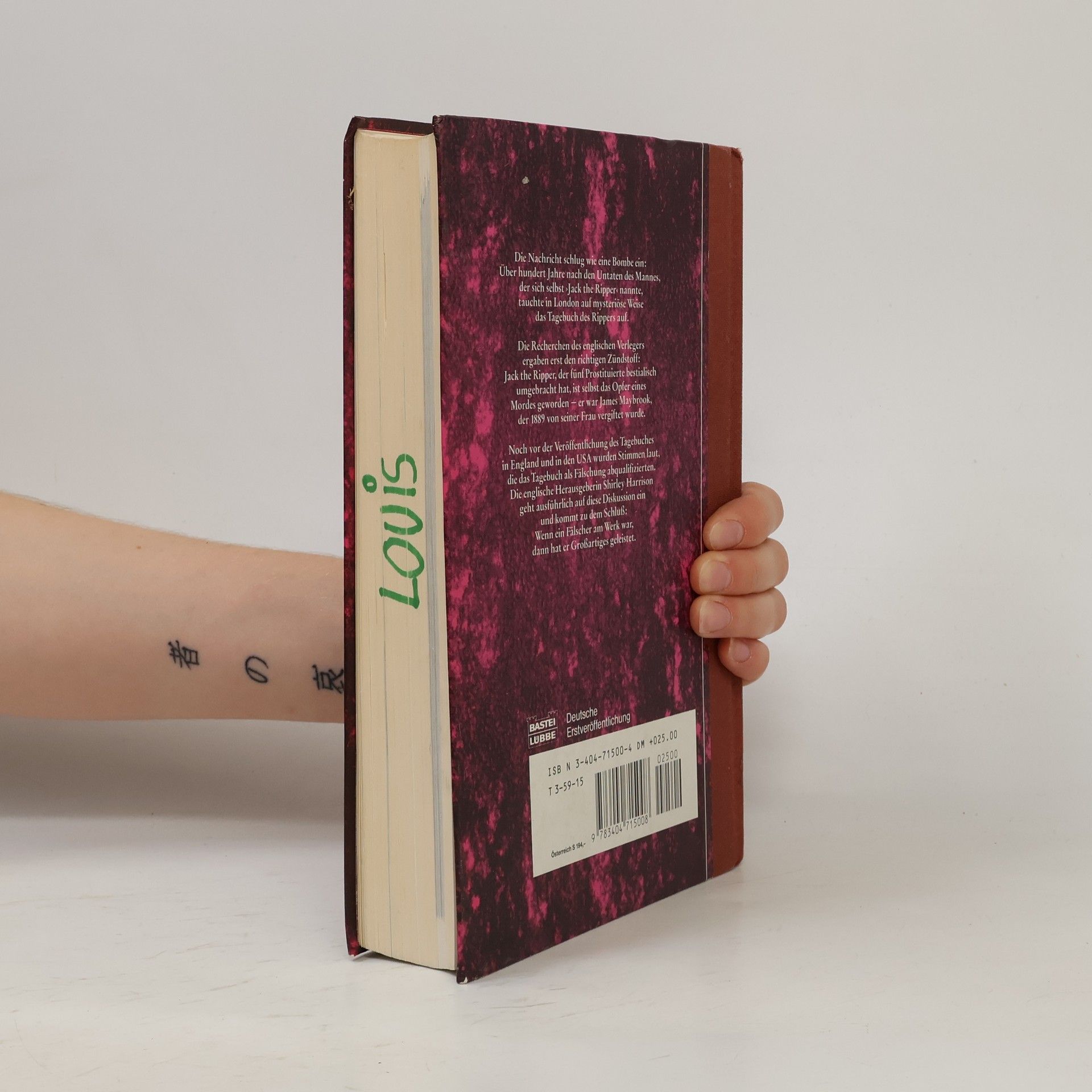 Shirley Harrison Das Tagebuch von Jack the Ripper