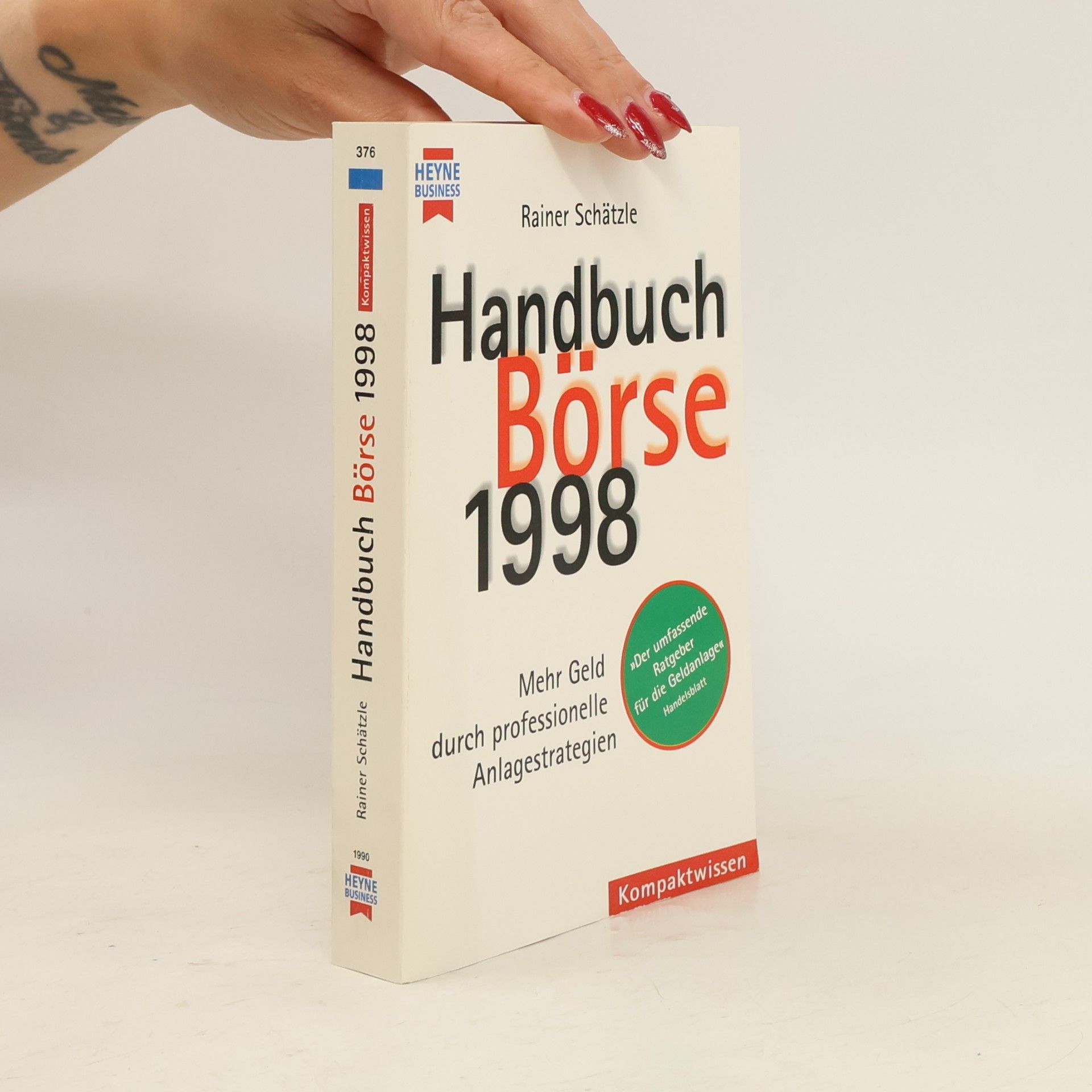 Rainer Schätzle Kompaktwissen: Handbuch Börse 1998