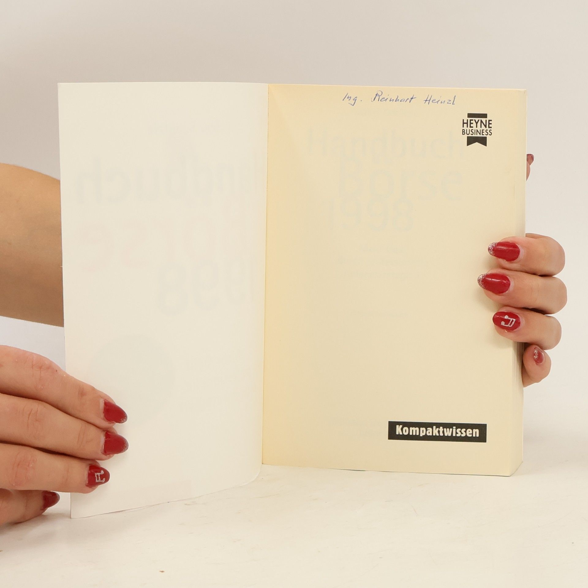 Rainer Schätzle Kompaktwissen: Handbuch Börse 1998
