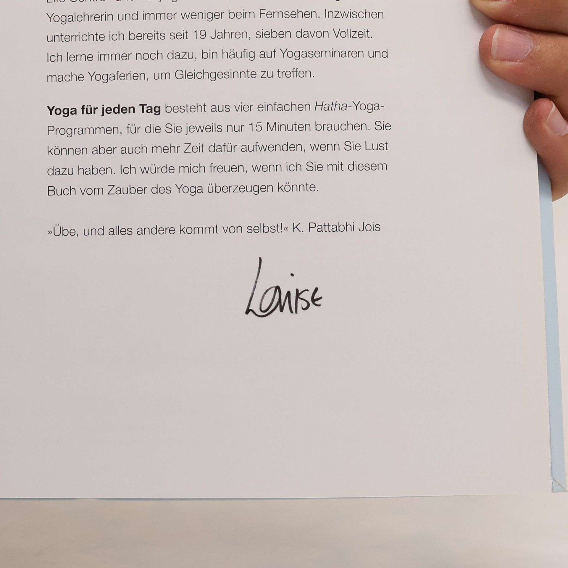 Louise Grime 15 Minuten Yoga für jeden Tag