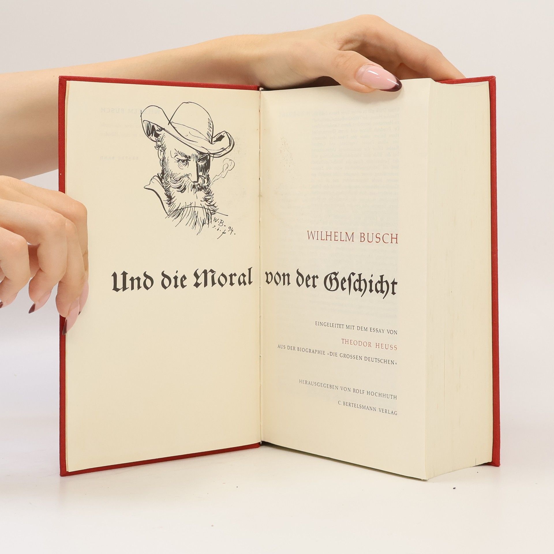 Wilhelm Busch Und die Moral von der Geschicht