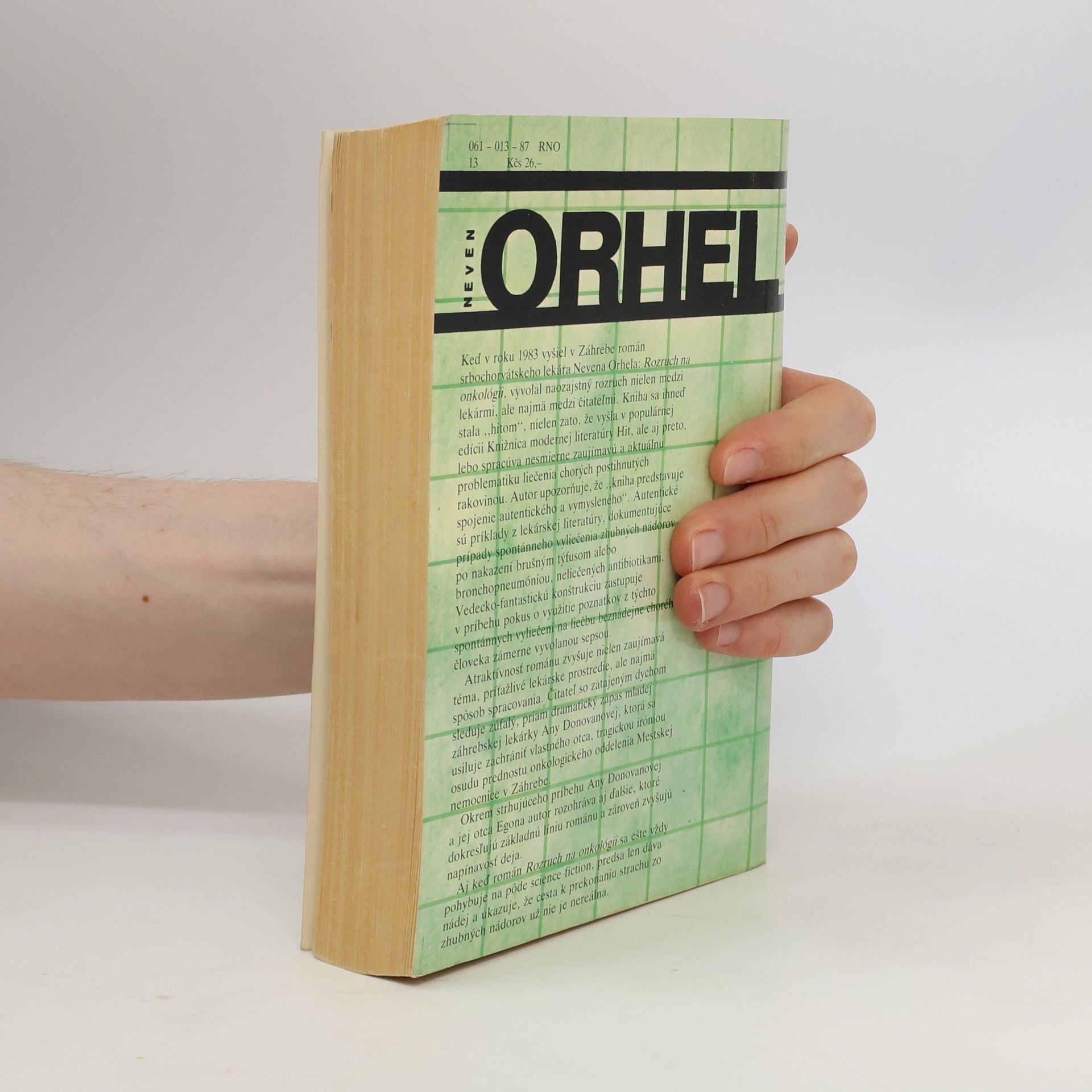 Neven Orhel Rozruch na onkológii