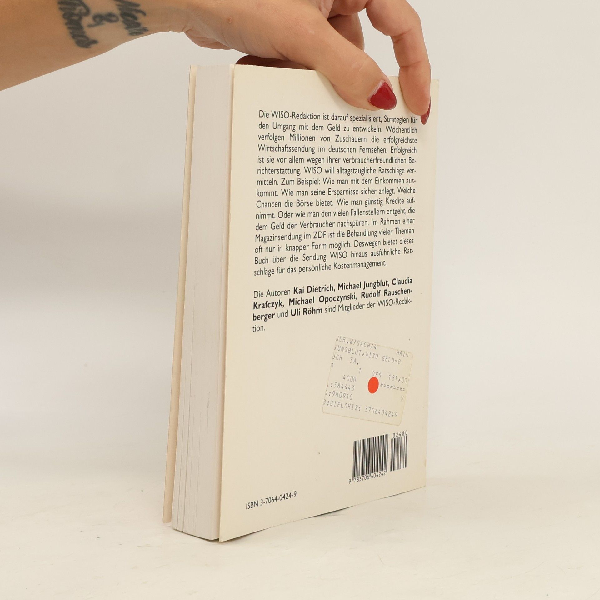 Michael Jungblut Geld-Buch