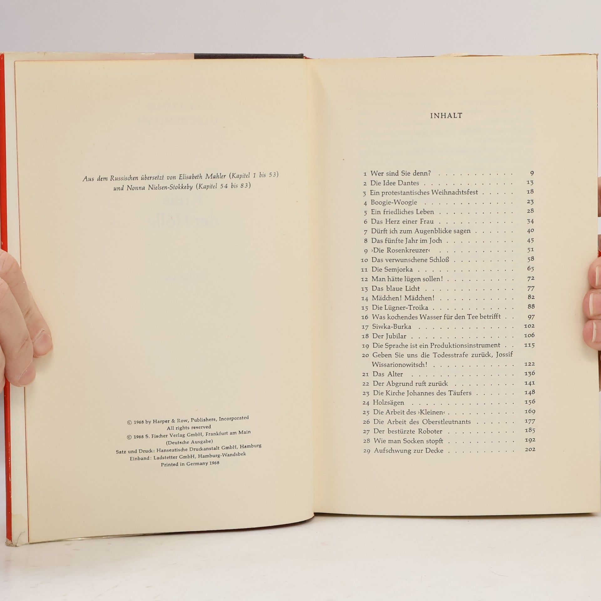 Aleksandr Solzhenitsyn Der erste Kreis der Hölle