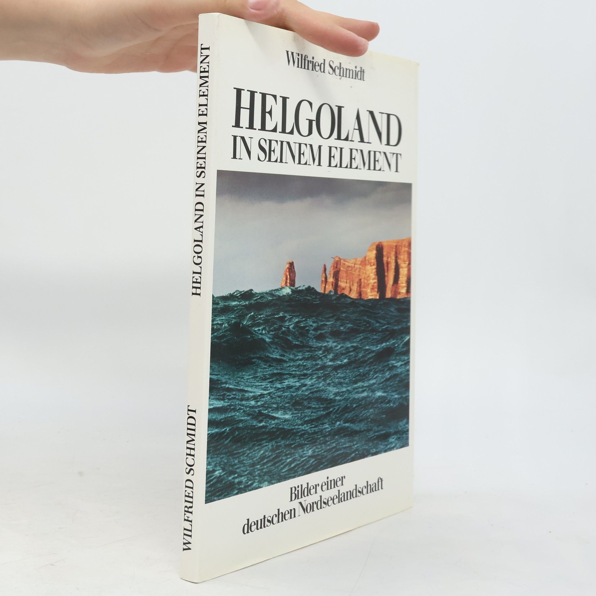 Wilfried Schmidt Helgoland in seinem Element