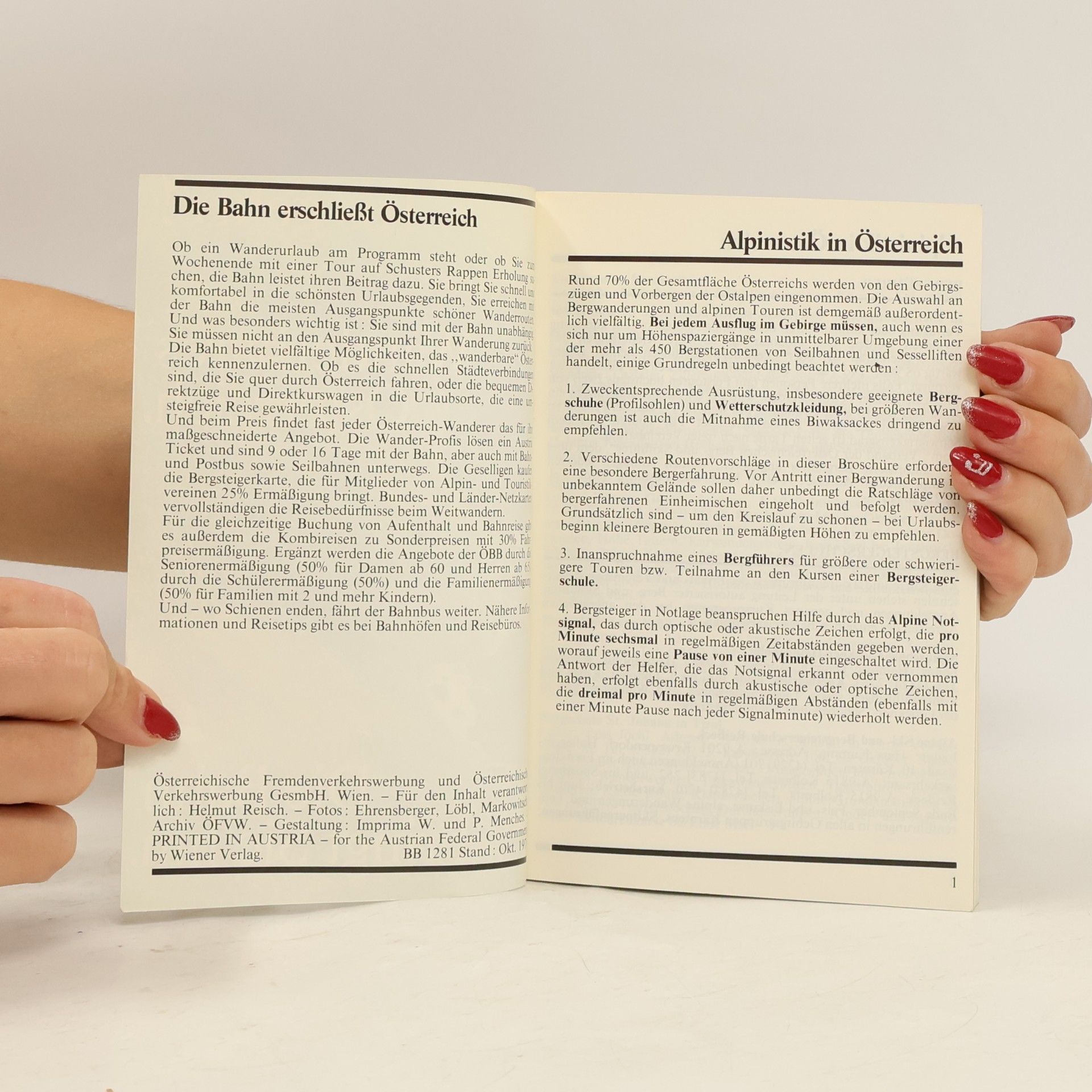 Various authors Wanderbares Österreich. Die Bahn bringt Sie hin