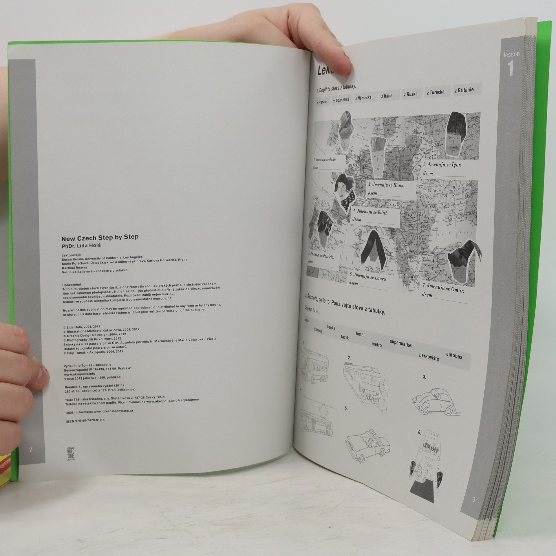 Lída Holá New Czech Step by Step. Activity Book